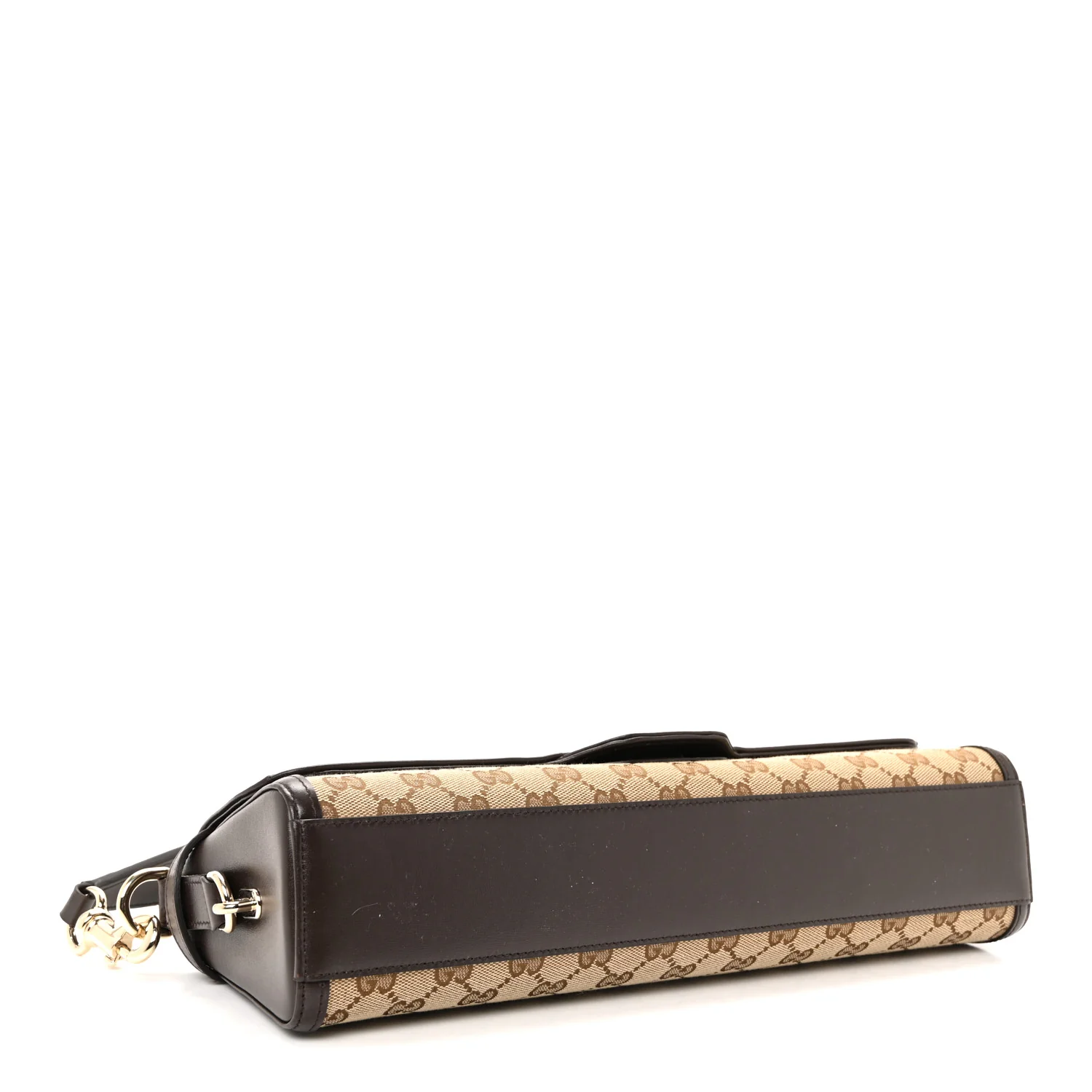 GG Monogram Medium Luce Shoulder Bag Beige Ebony - Image 6