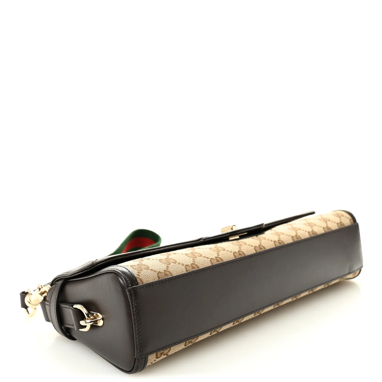 GG Monogram Medium Luce Shoulder Bag Beige Ebony - Image 4