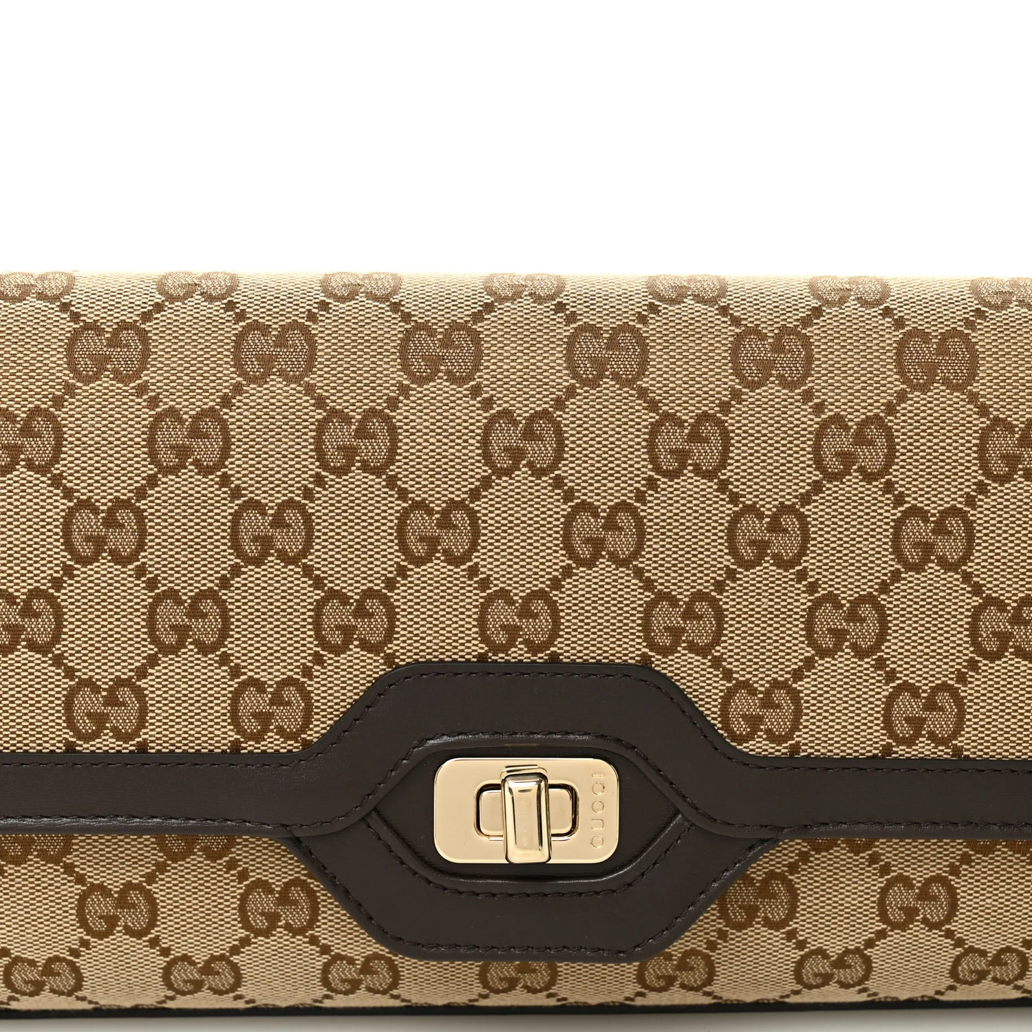 GG Monogram Medium Luce Shoulder Bag Beige Ebony - Image 8