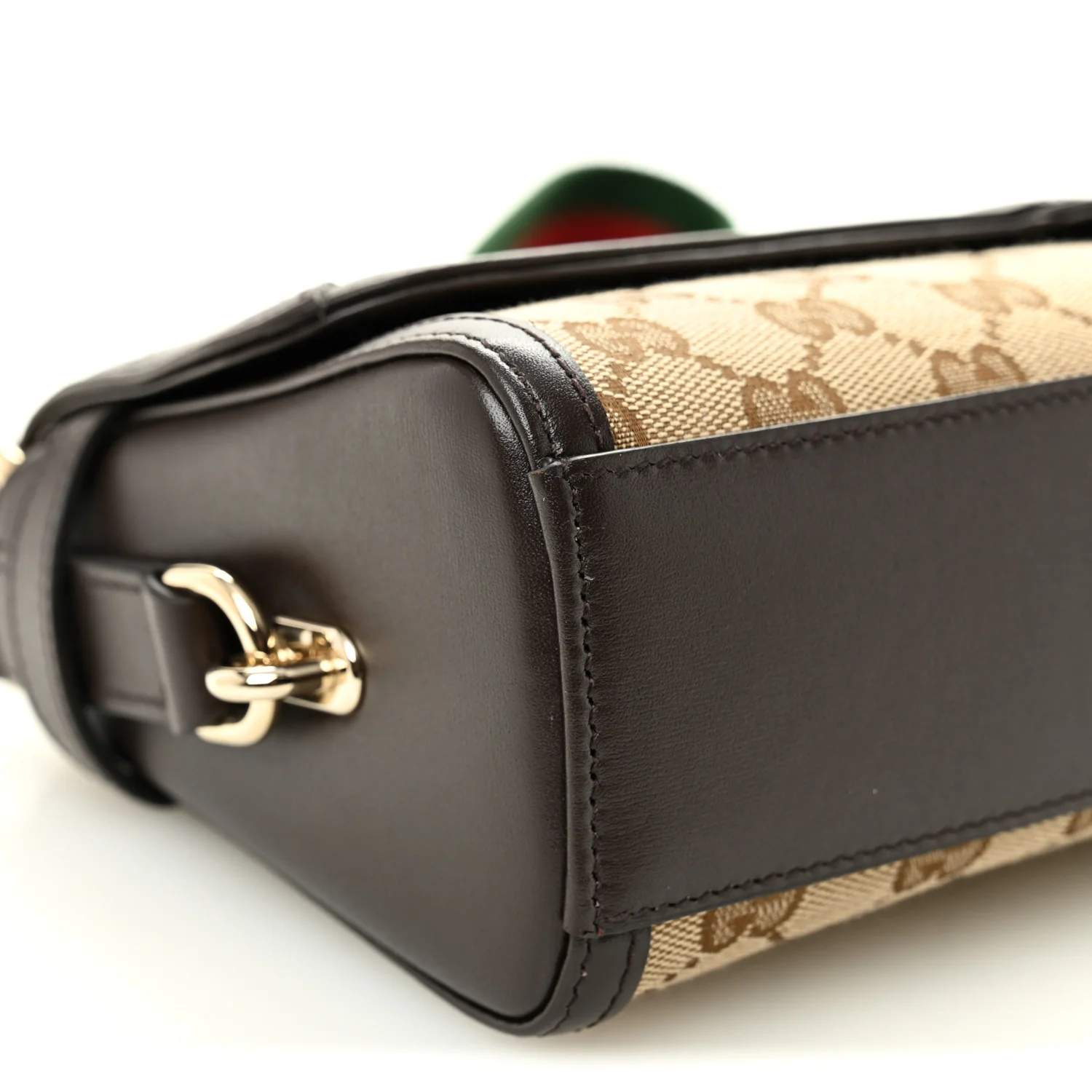 GG Monogram Medium Luce Shoulder Bag Beige Ebony - Image 9