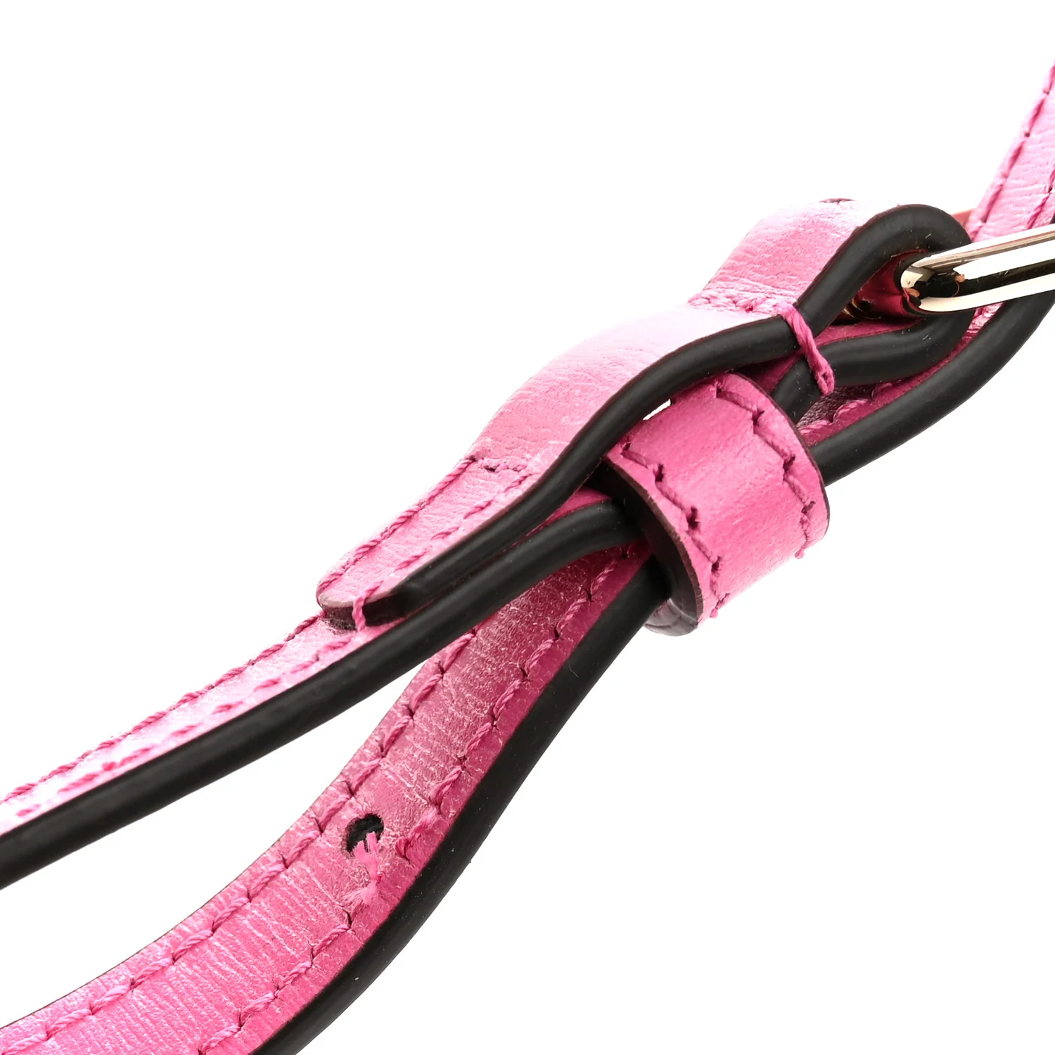 GG Monogram Scratch Lux Calfskin Mini Luce Shoulder Bag Rose Dark Blossom - Image 12
