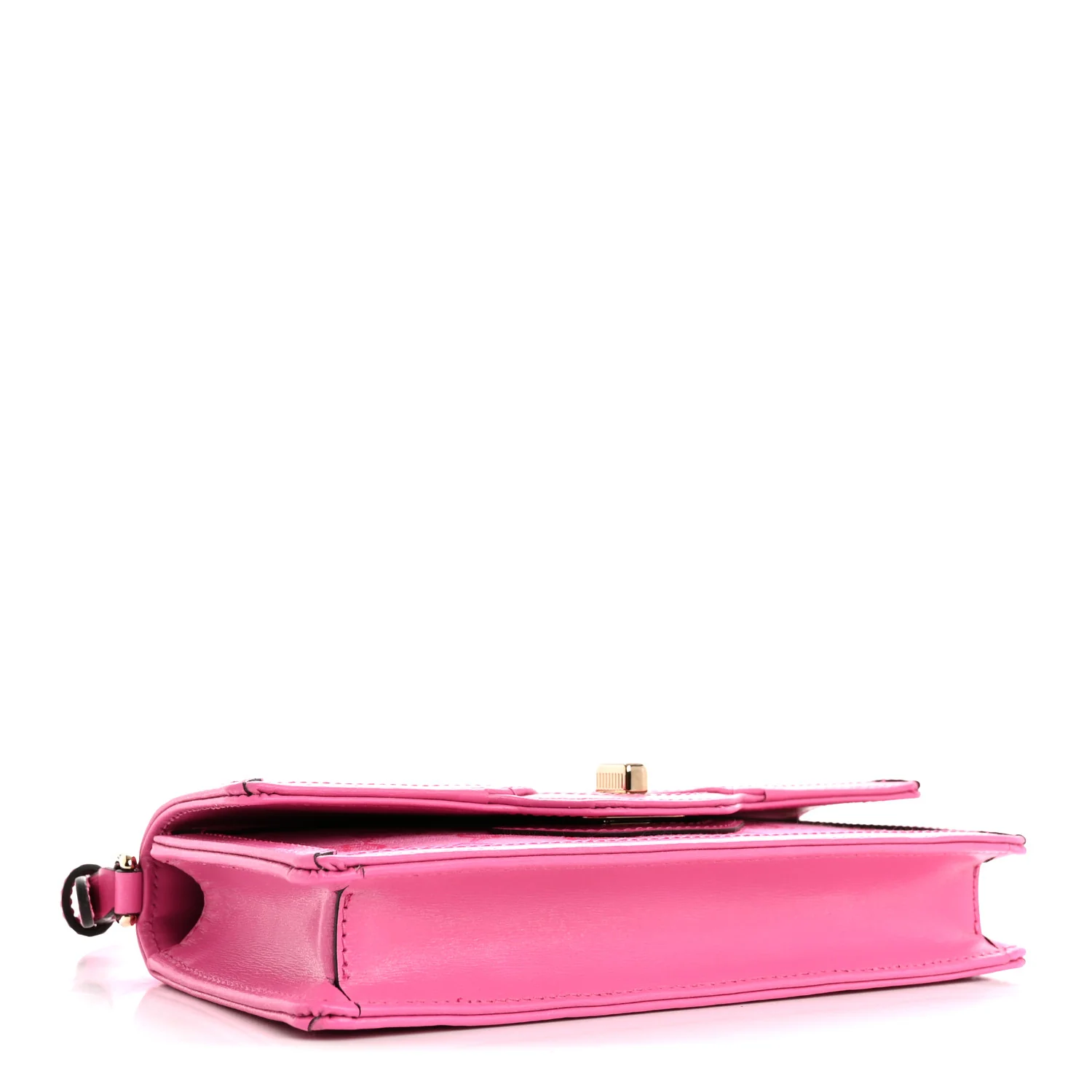 GG Monogram Scratch Lux Calfskin Mini Luce Shoulder Bag Rose Dark Blossom - Image 4