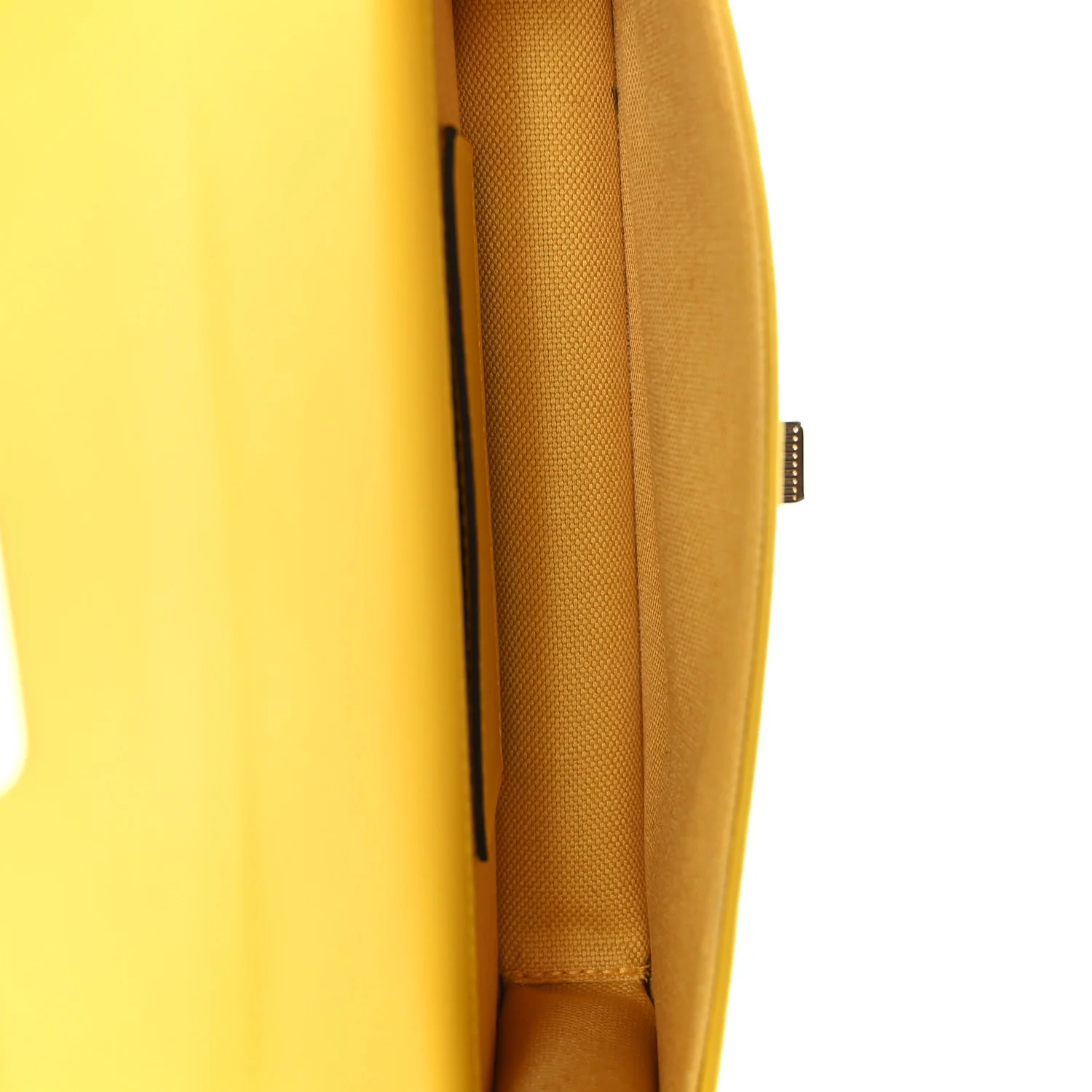 GG Monogram Scratch Lux Calfskin Mini Luce Shoulder Bag Yellow - Image 5