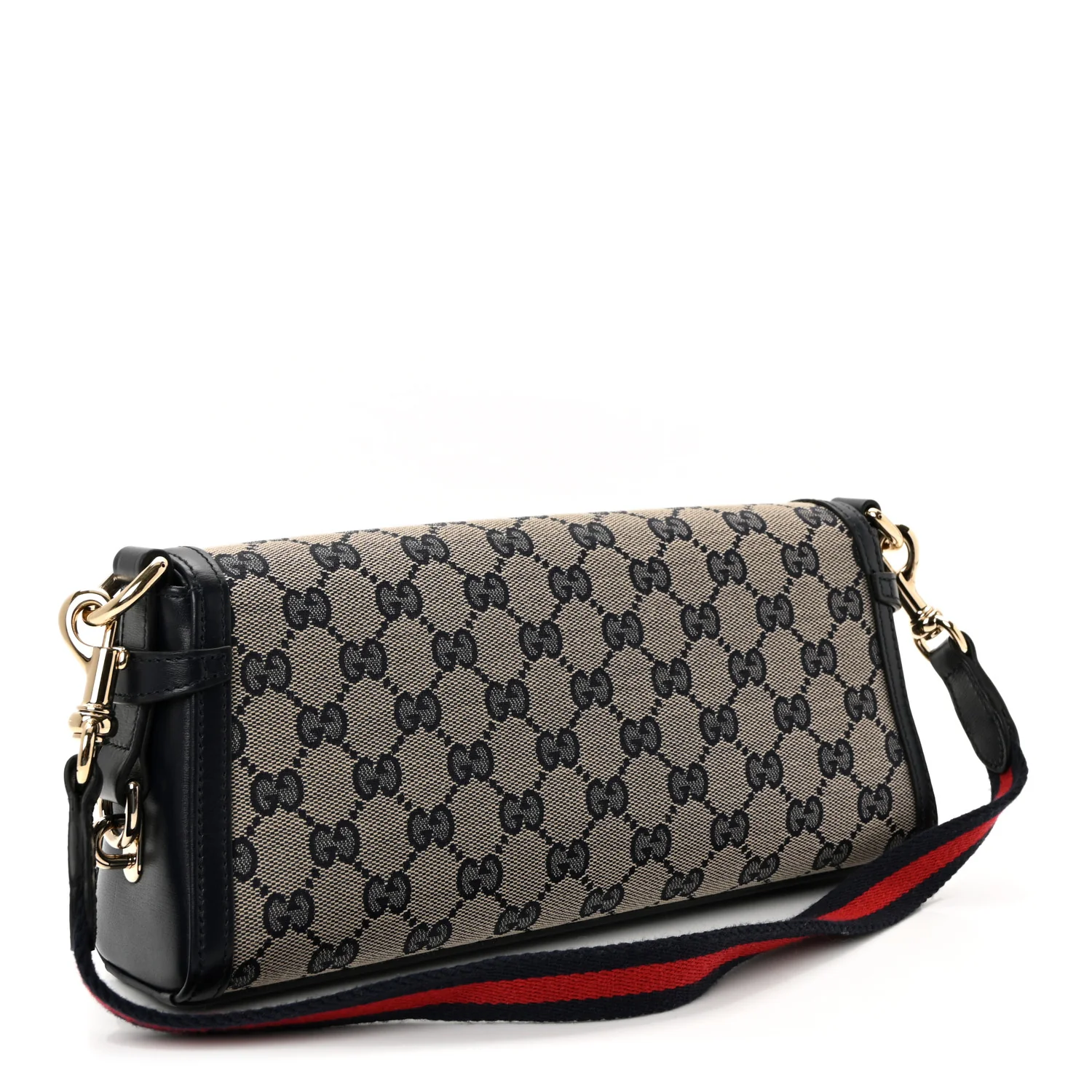 GG Monogram Small Luce Shoulder Bag Beige Blue - Image 3