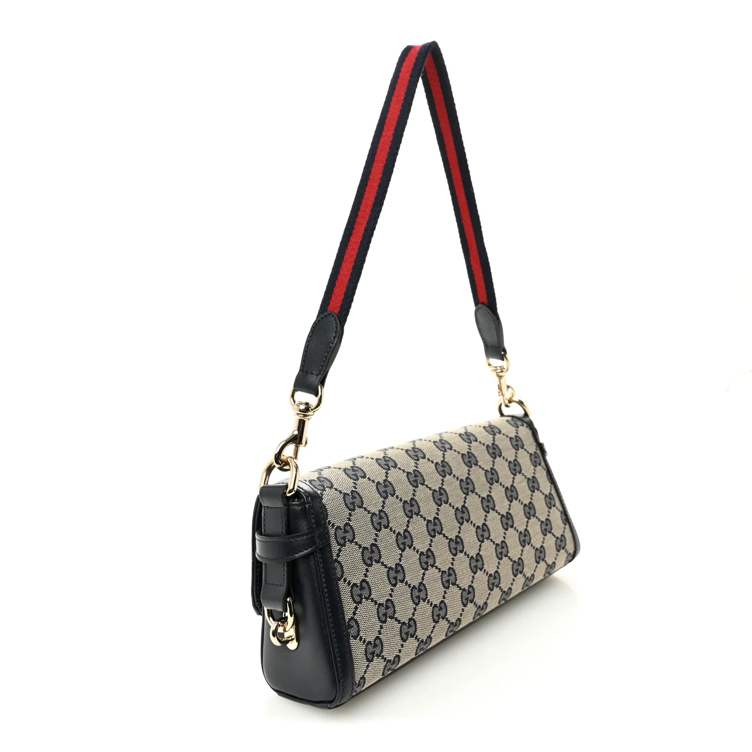 GG Monogram Small Luce Shoulder Bag Beige Blue - Image 3