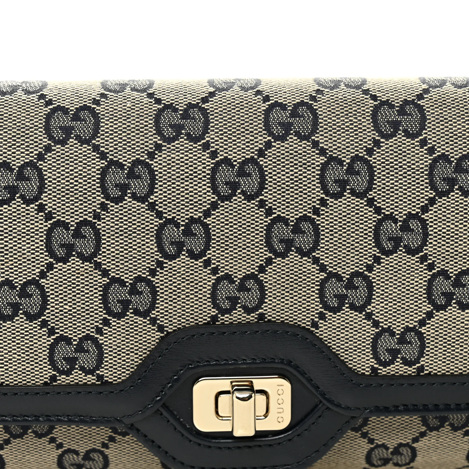 GG Monogram Small Luce Shoulder Bag Beige Blue - Image 8