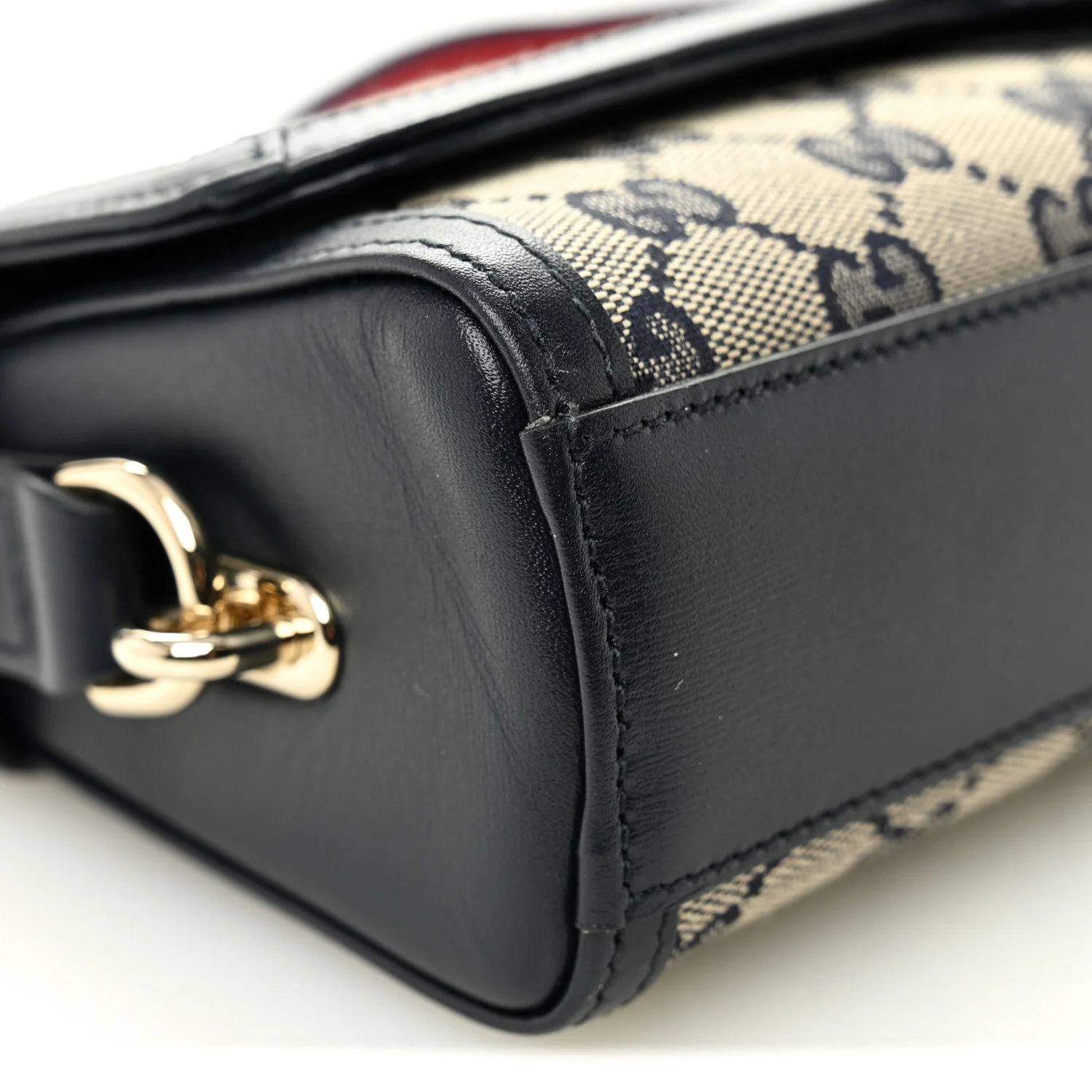 GG Monogram Small Luce Shoulder Bag Beige Blue - Image 9