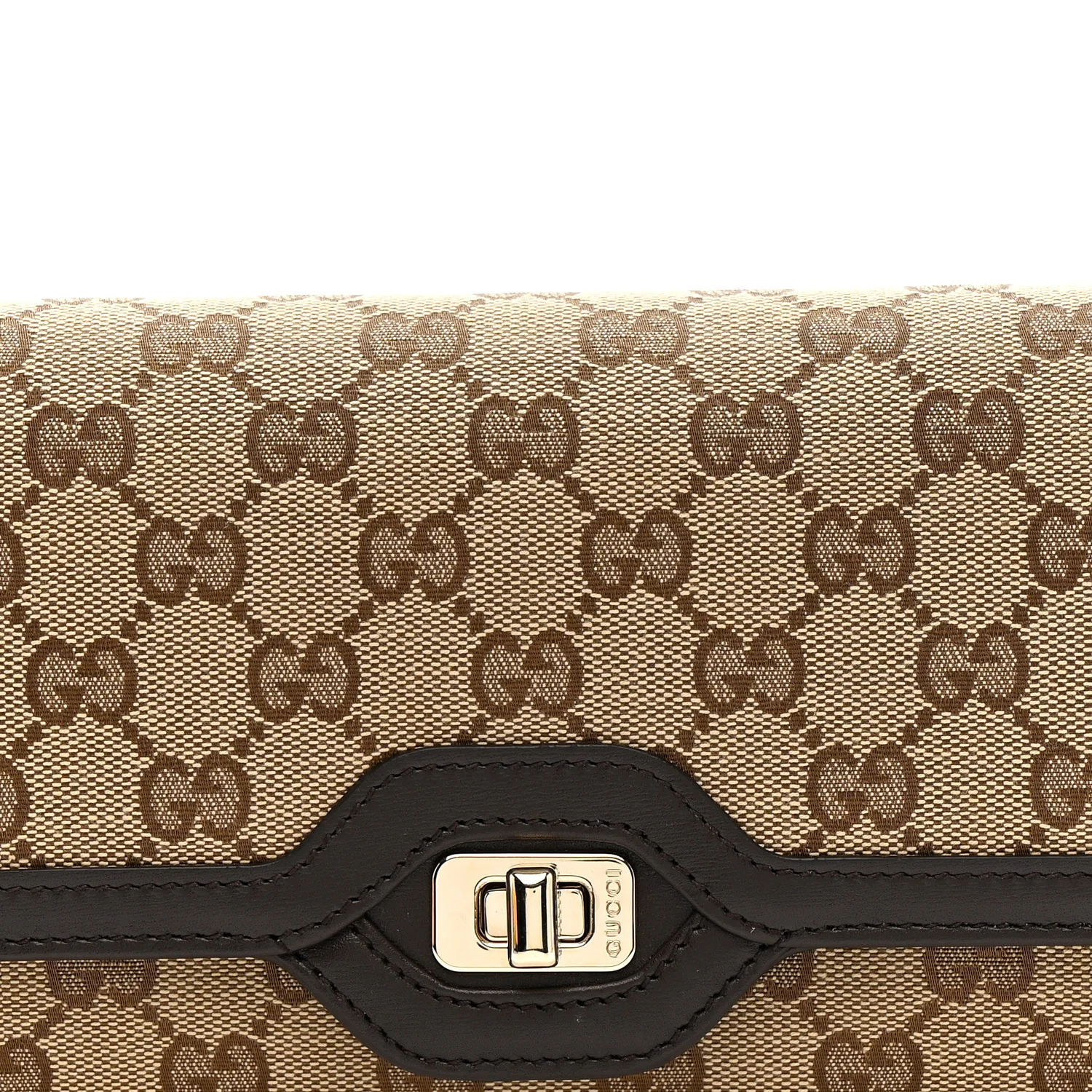 GG Monogram Small Luce Shoulder Bag Beige Ebony - Image 8