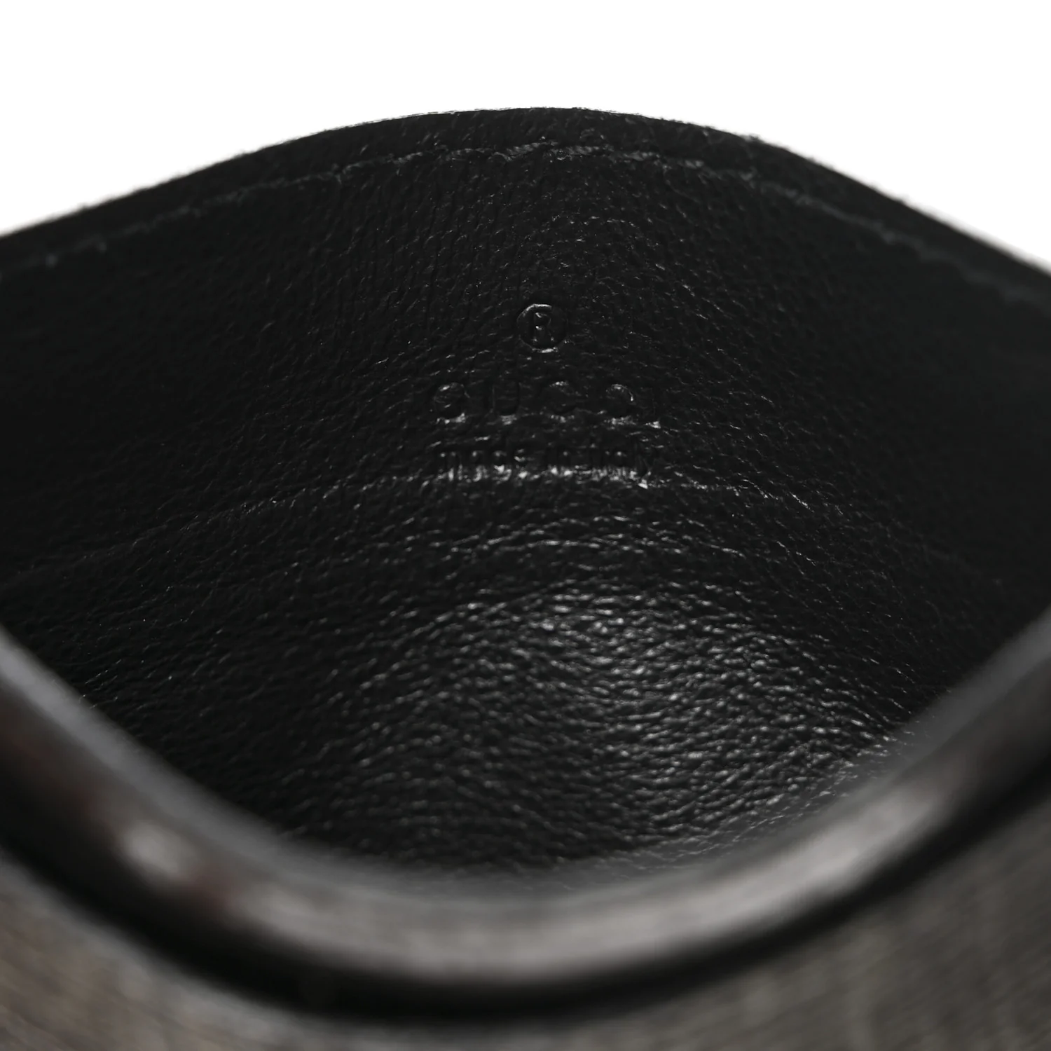 GG Plus Monogram Card Holder Black - Image 6