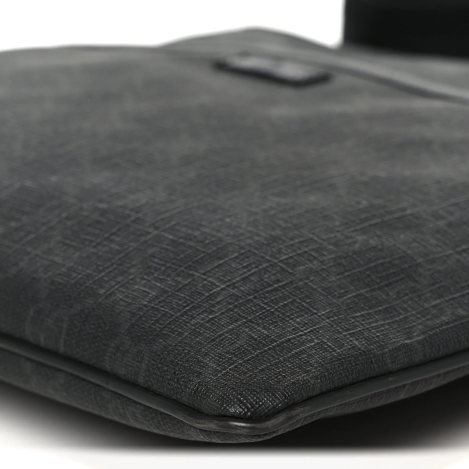 GG Plus Monogram Medium Flat Messenger Bag Black - Image 11