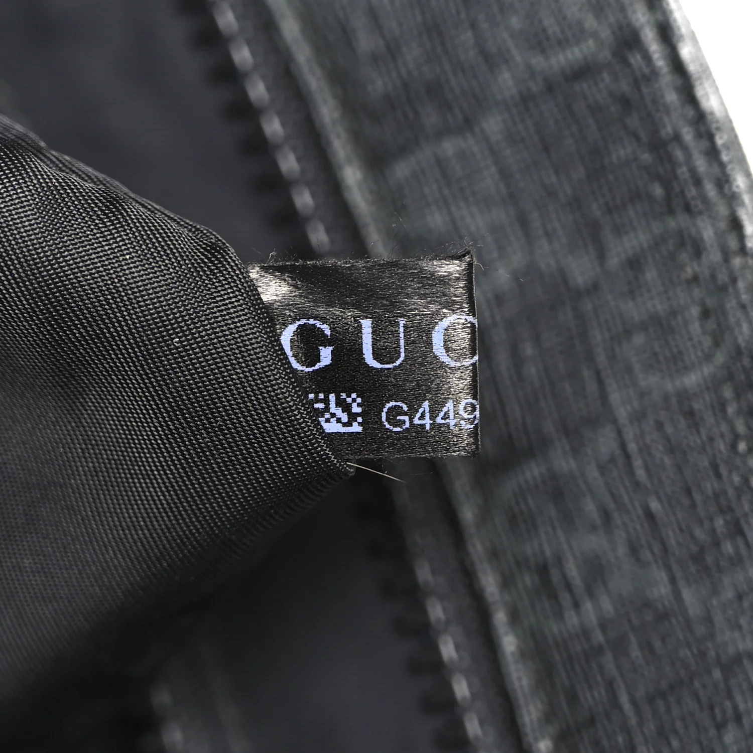 GG Plus Monogram Medium Flat Messenger Bag Black - Image 8
