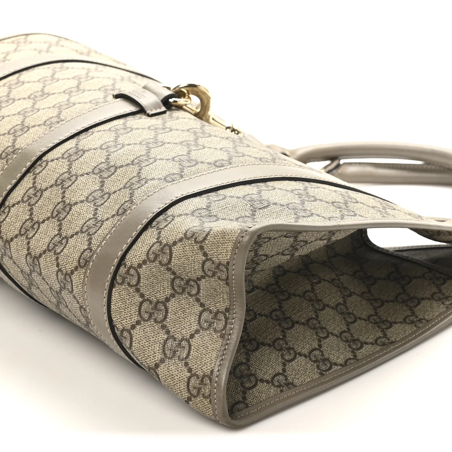 GG Plus Monogram Medium Joy Shoulder Bag Grey - Image 10