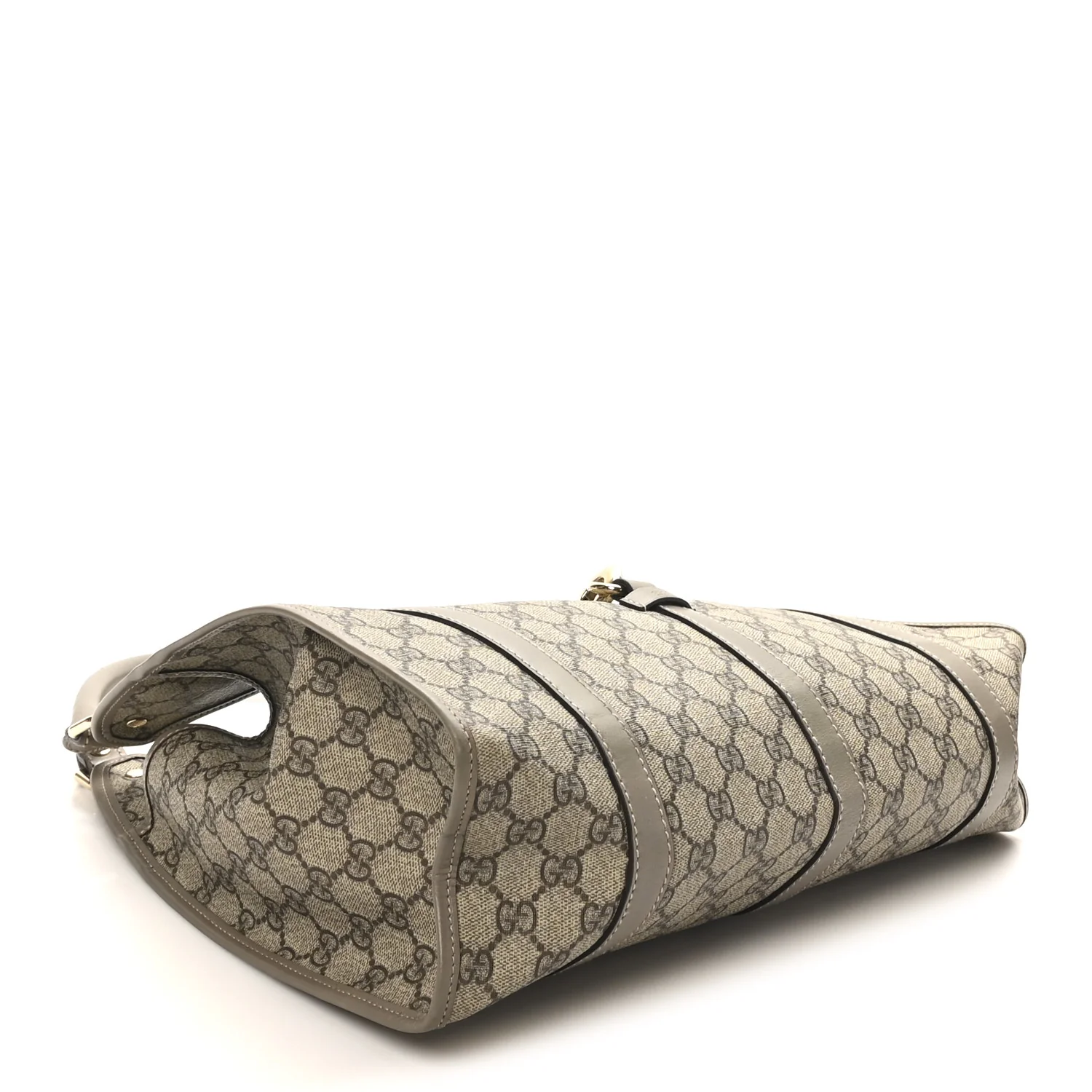 GG Plus Monogram Medium Joy Shoulder Bag Grey - Image 4