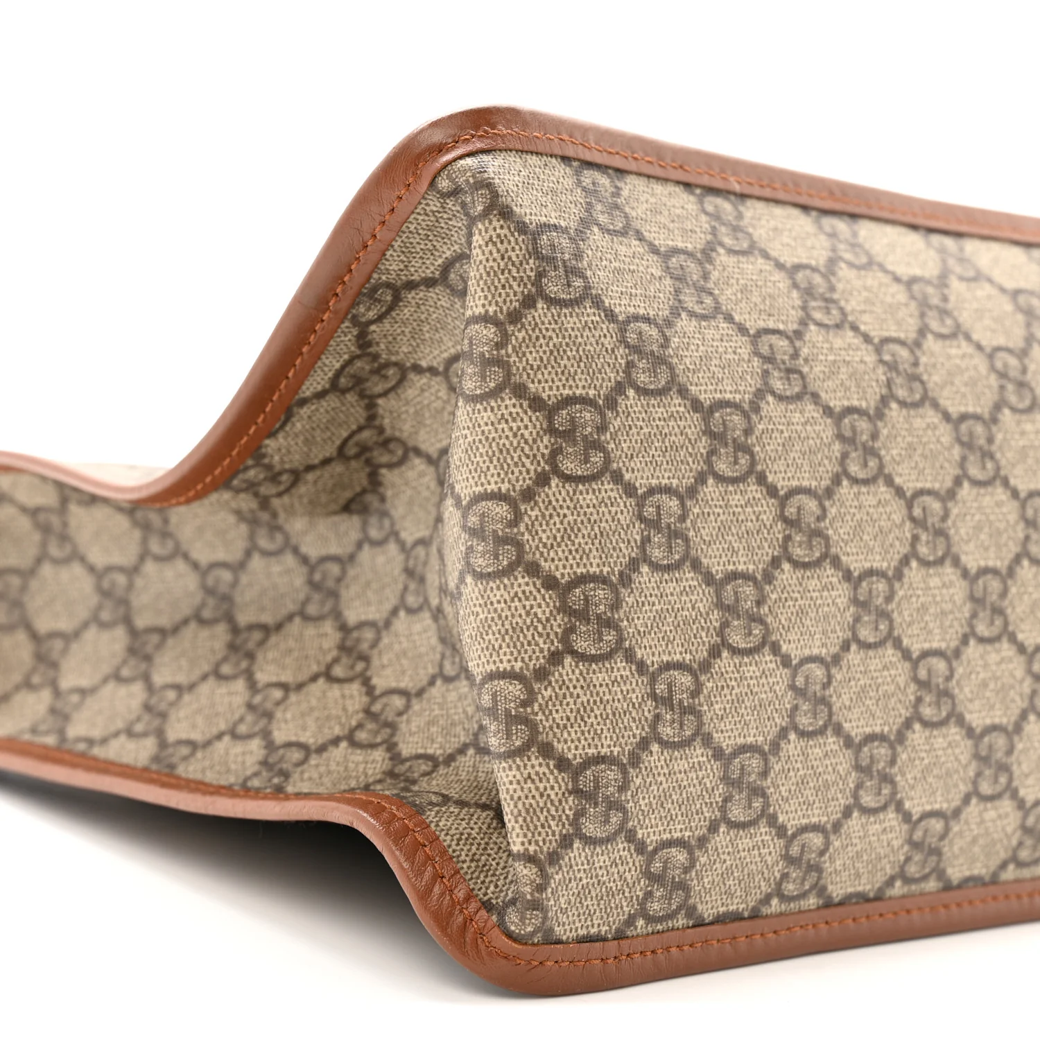 GG Plus Monogram Medium Joy Tote Bag Gold - Image 9