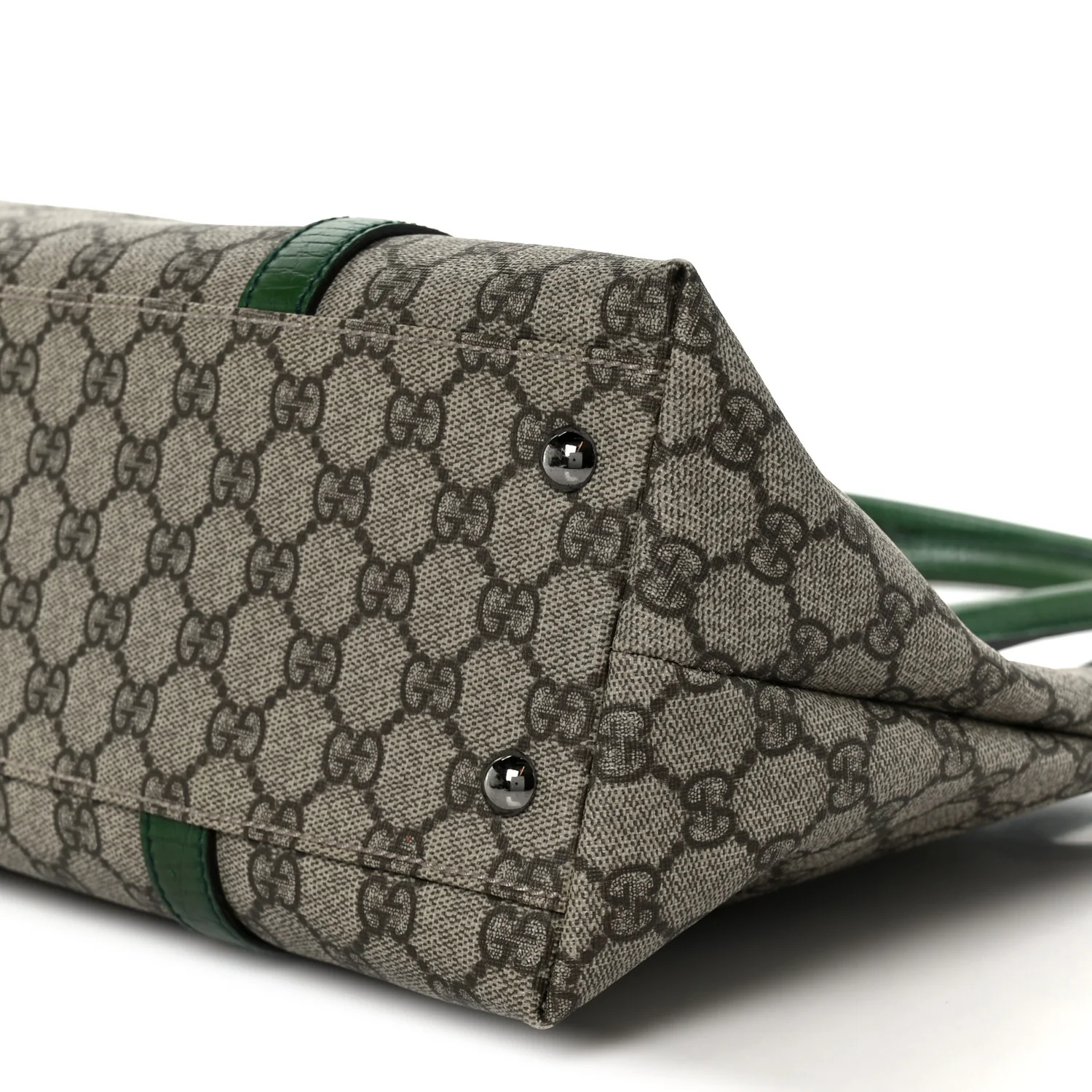 GG Plus Monogram Medium Joy Tote Green - Image 11
