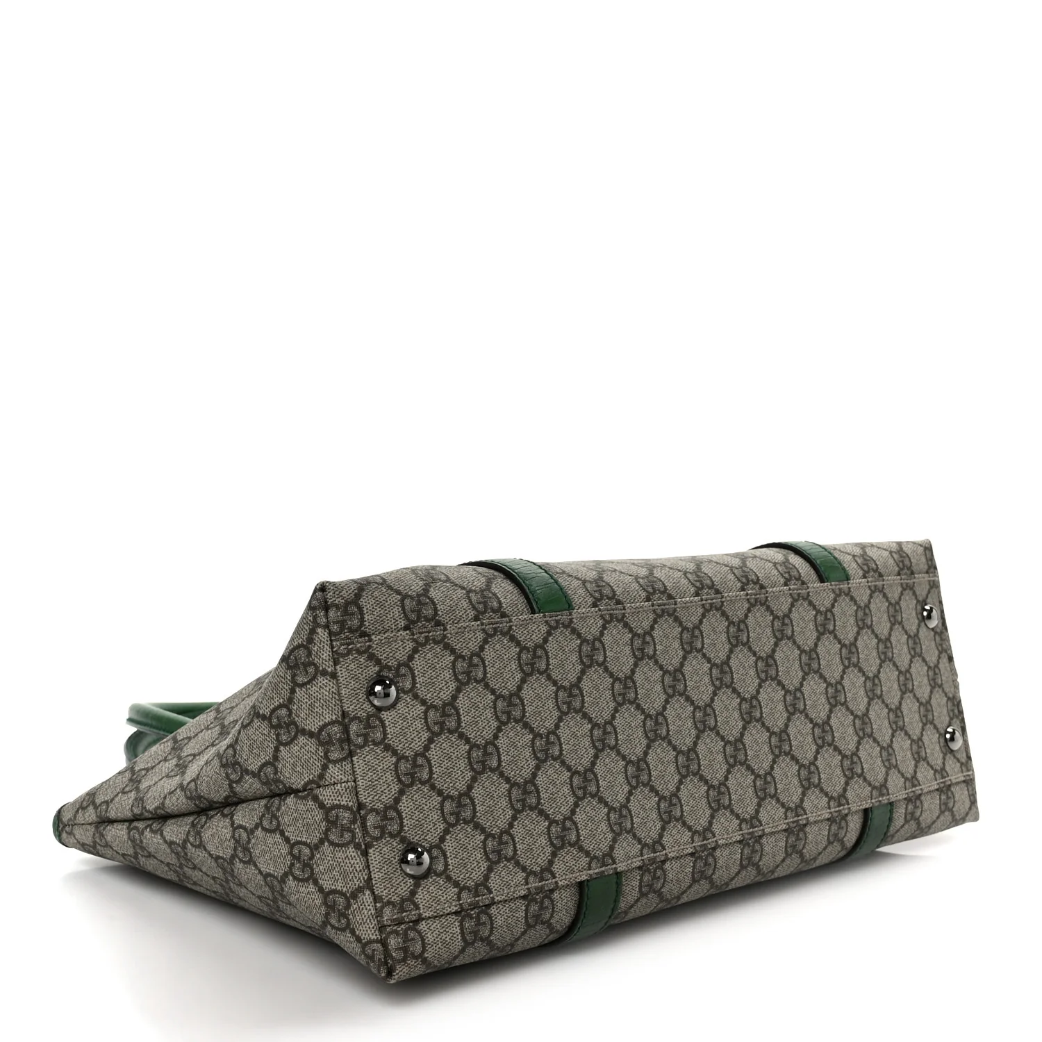 GG Plus Monogram Medium Joy Tote Green - Image 4