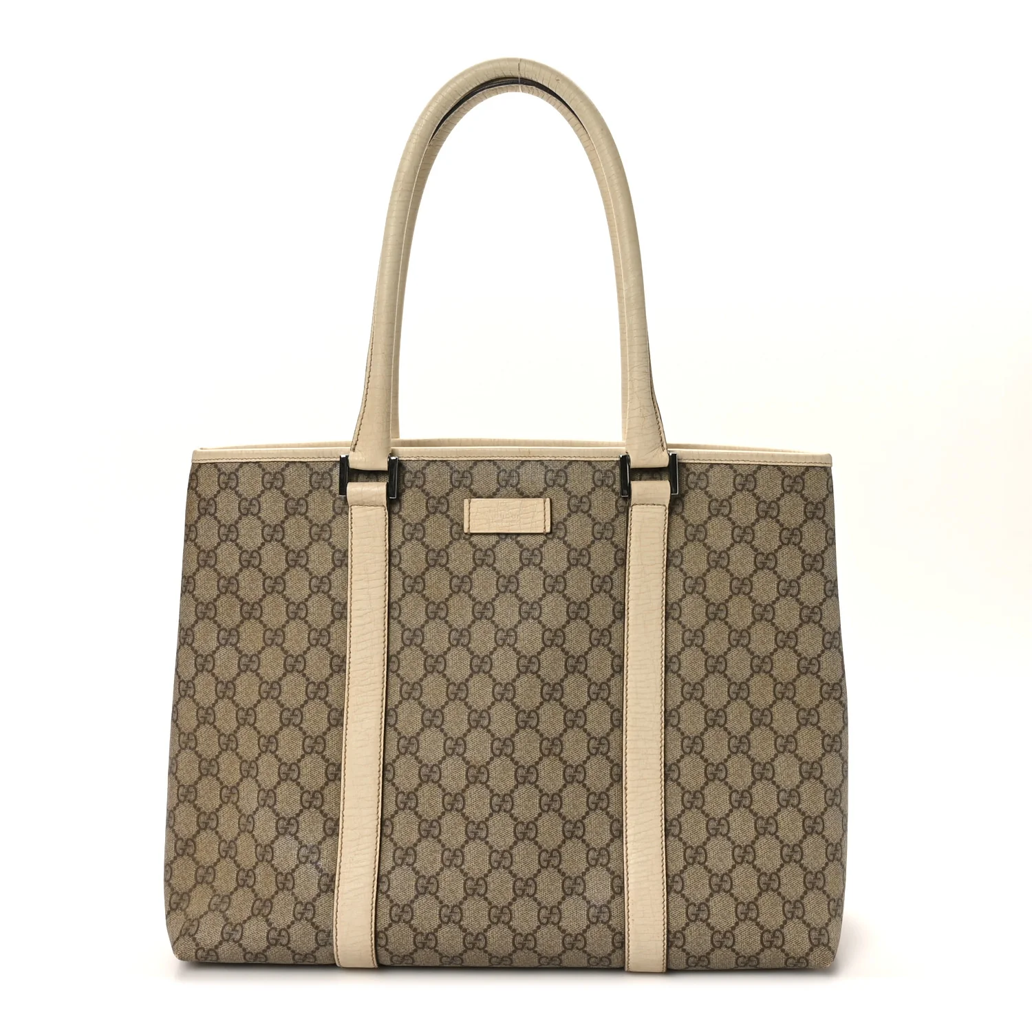 GG Plus Monogram Medium Joy Tote Off White