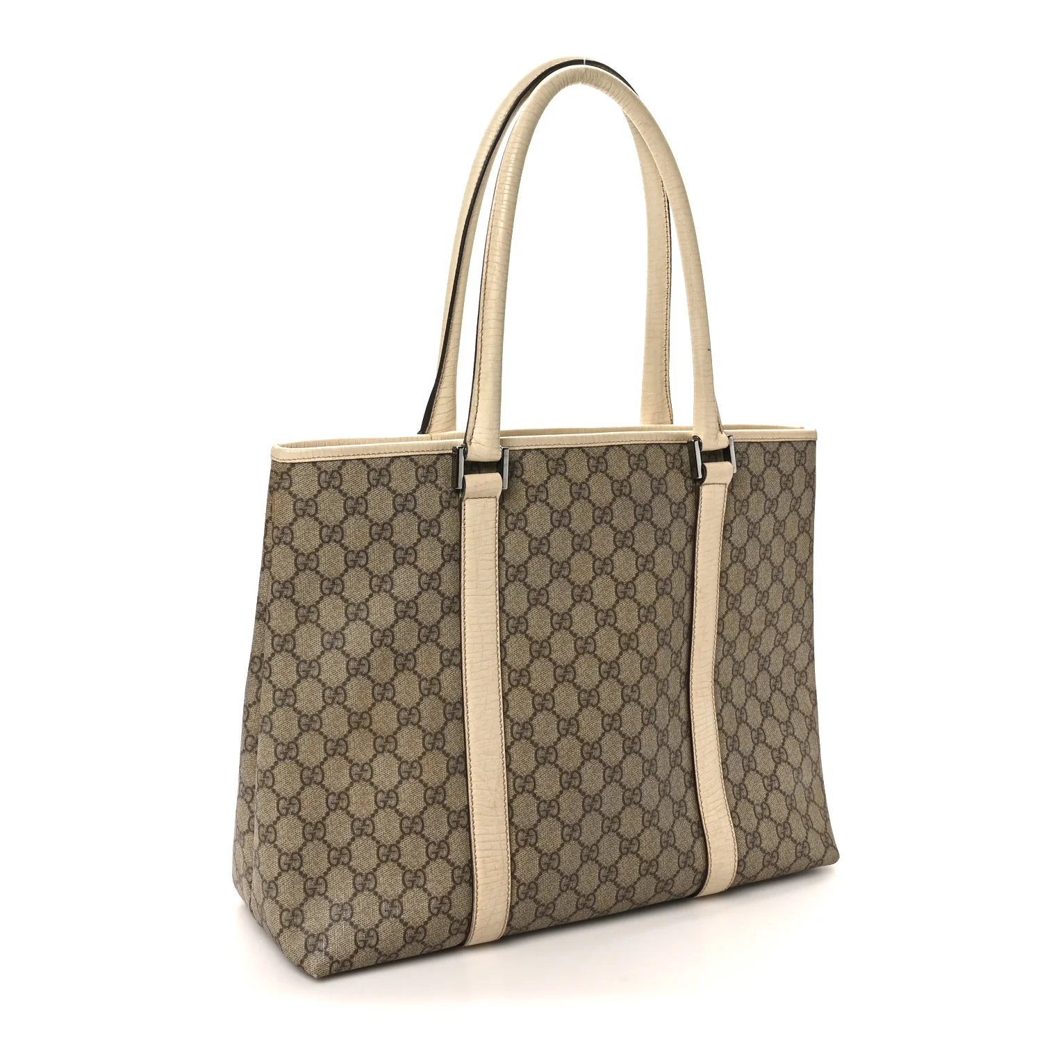 GG Plus Monogram Medium Joy Tote Off White - Image 3