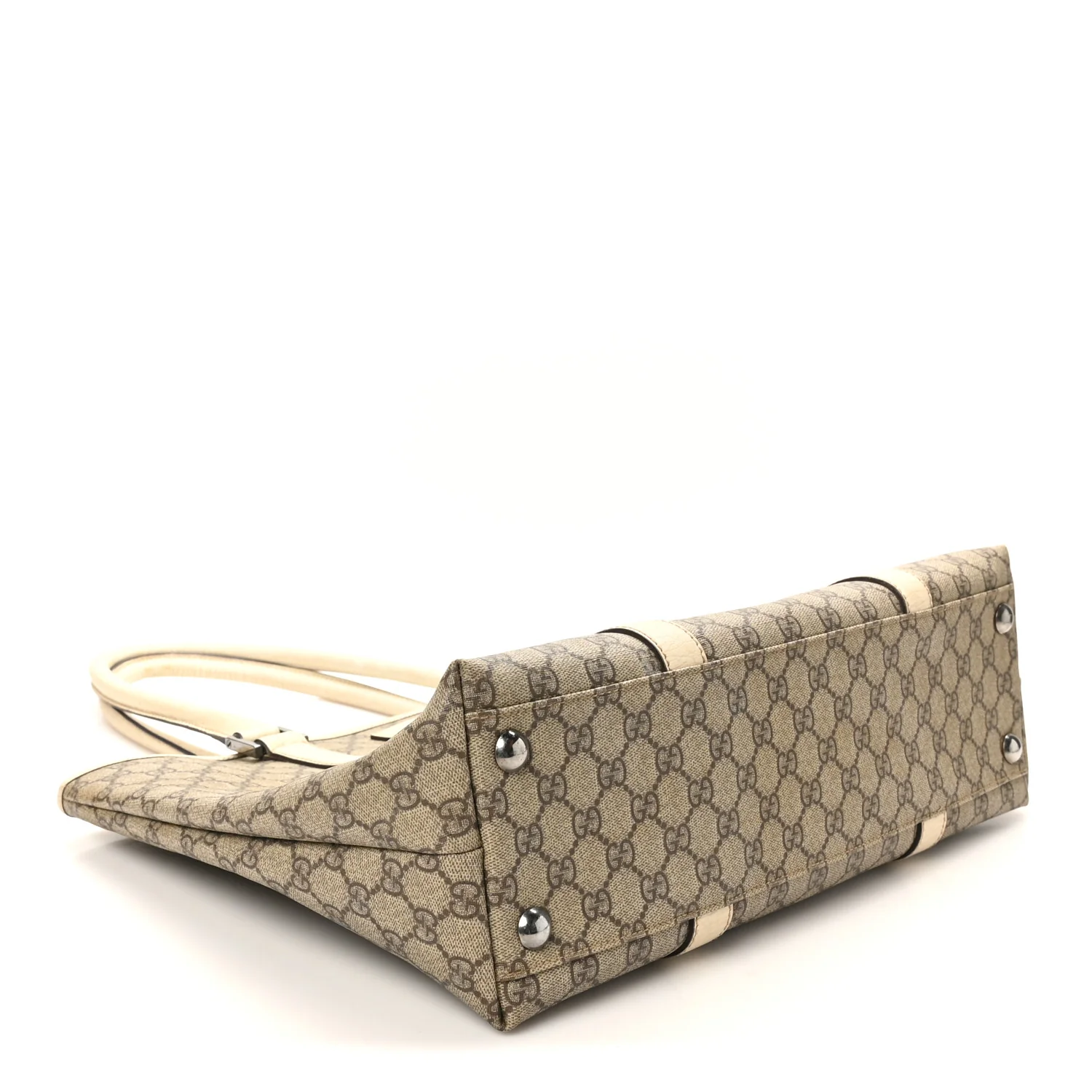 GG Plus Monogram Medium Joy Tote Off White - Image 4