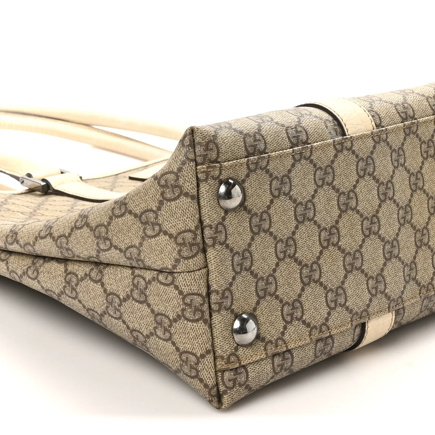 GG Plus Monogram Medium Joy Tote Off White - Image 9