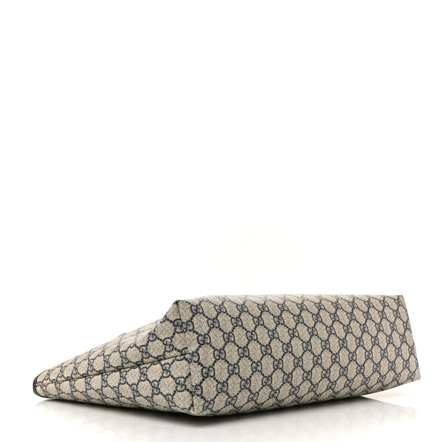 GG Plus Monogram Medium Signature Web Loop Tote Navy - Image 4