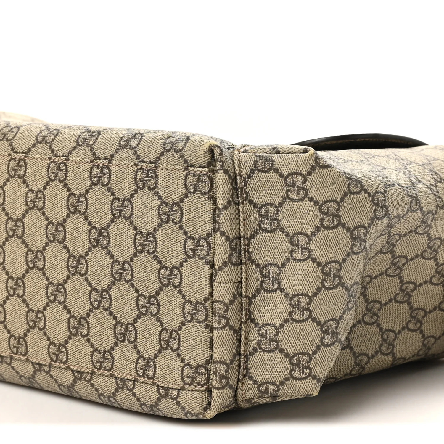 GG Plus Monogram Messenger Diaper Bag Dark Brown - Image 9