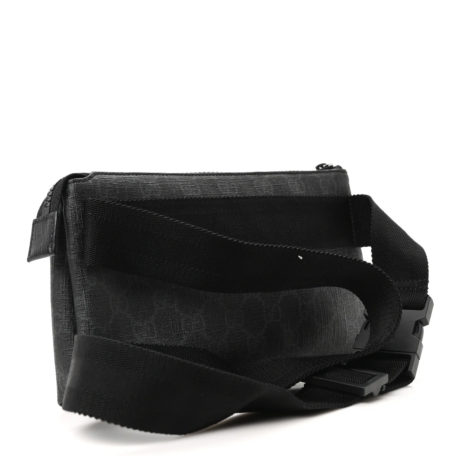 GG Plus Monogram Waist Belt Bag Black - Image 3