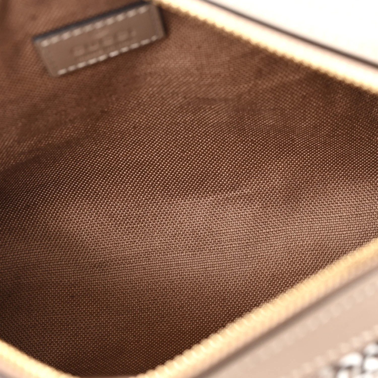 GG Shadow Monogram Ophidia Top Handle Bowler Bag Taupe - Image 5
