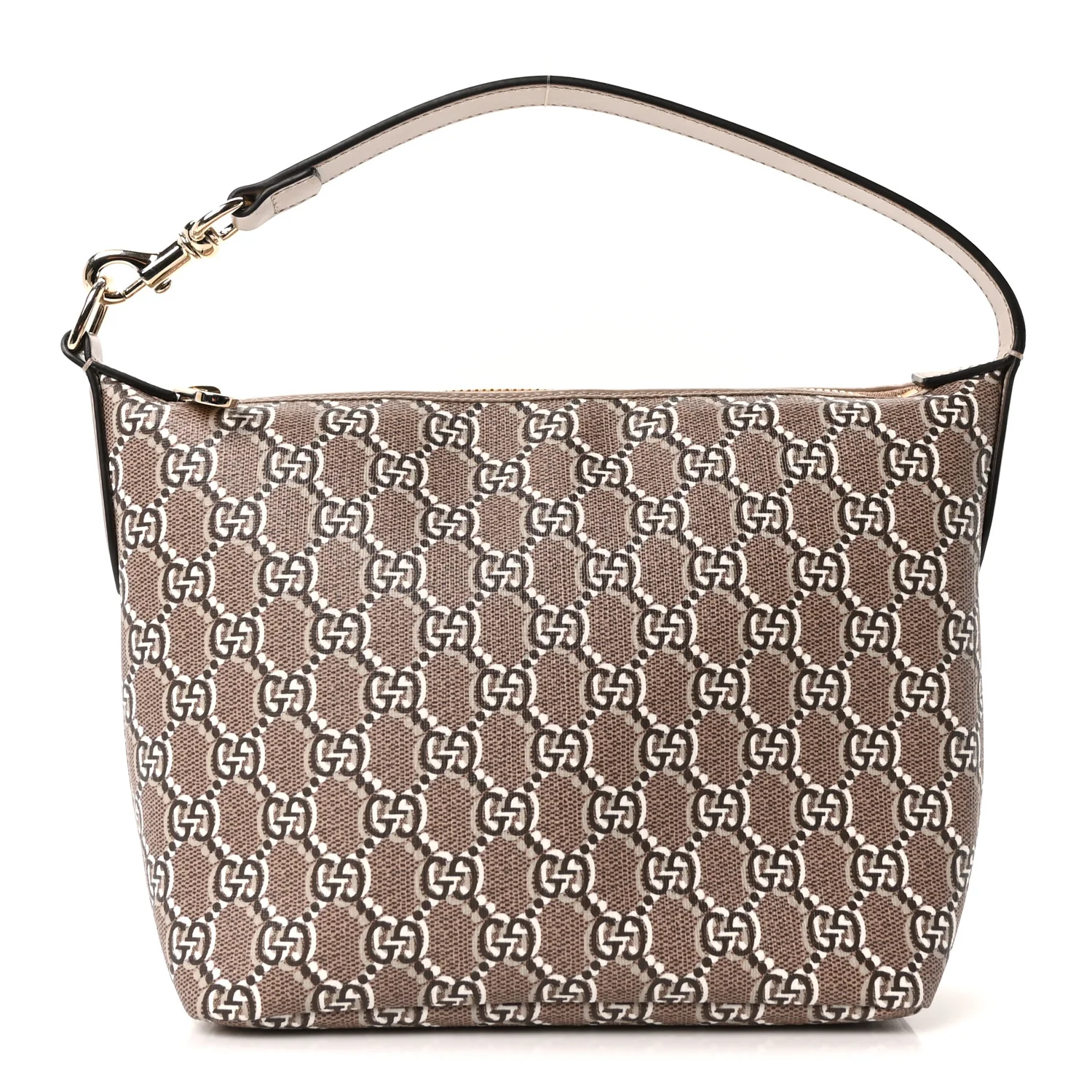 GG Shadow Monogram Super Mini Ophidia Shoulder Bag Taupe