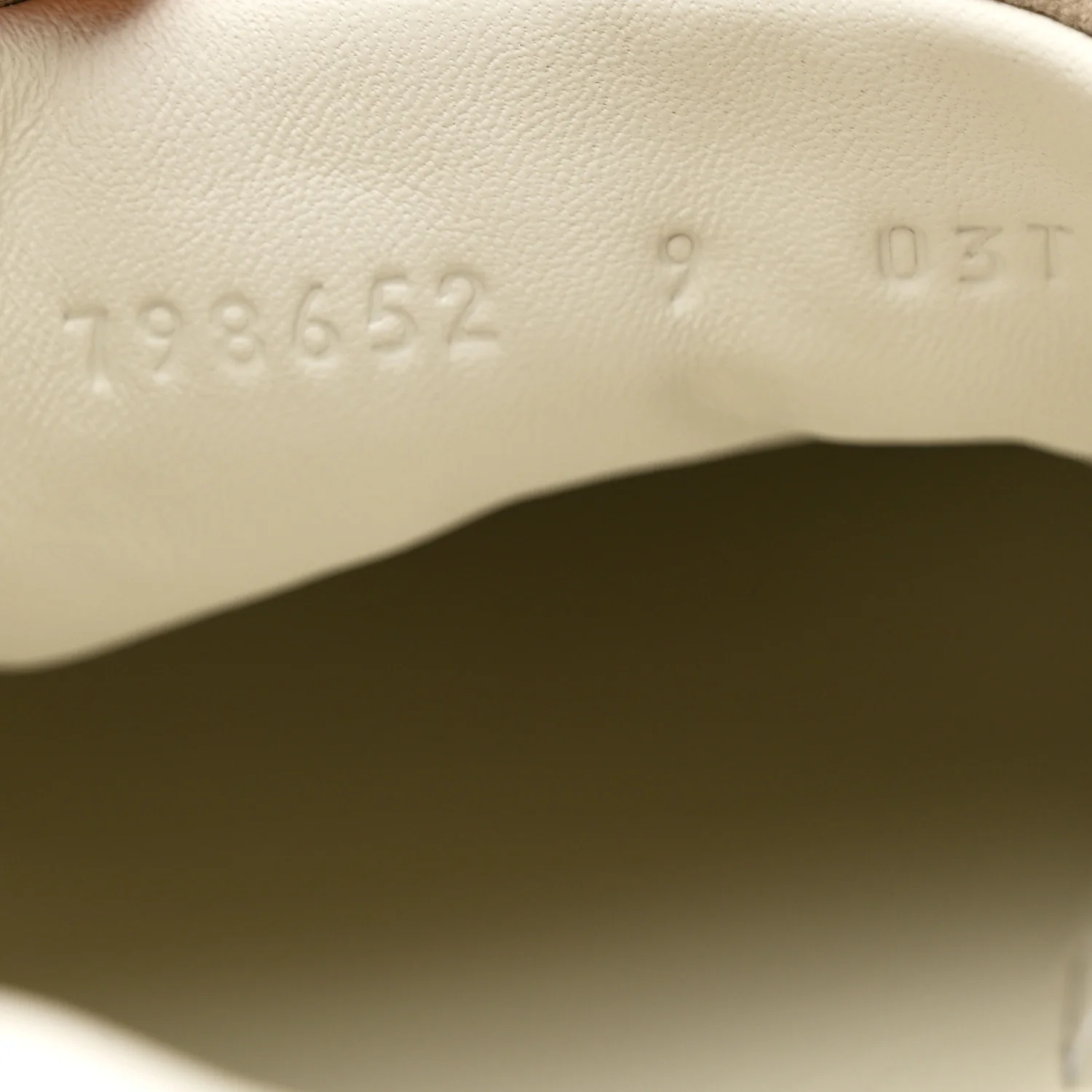 GG Suede Monogram Web Mens Sneakers 9 Oatmeal Mystic White - Image 9