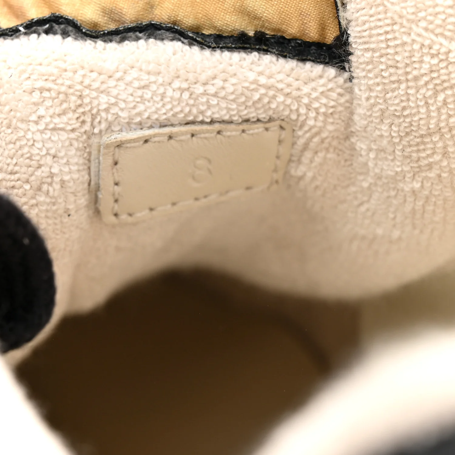 GG Supereme Monogram Miro Soft Calfskin Web Mens Screener Sneakers 8 Beige Ebony Black New Platinum - Image 10