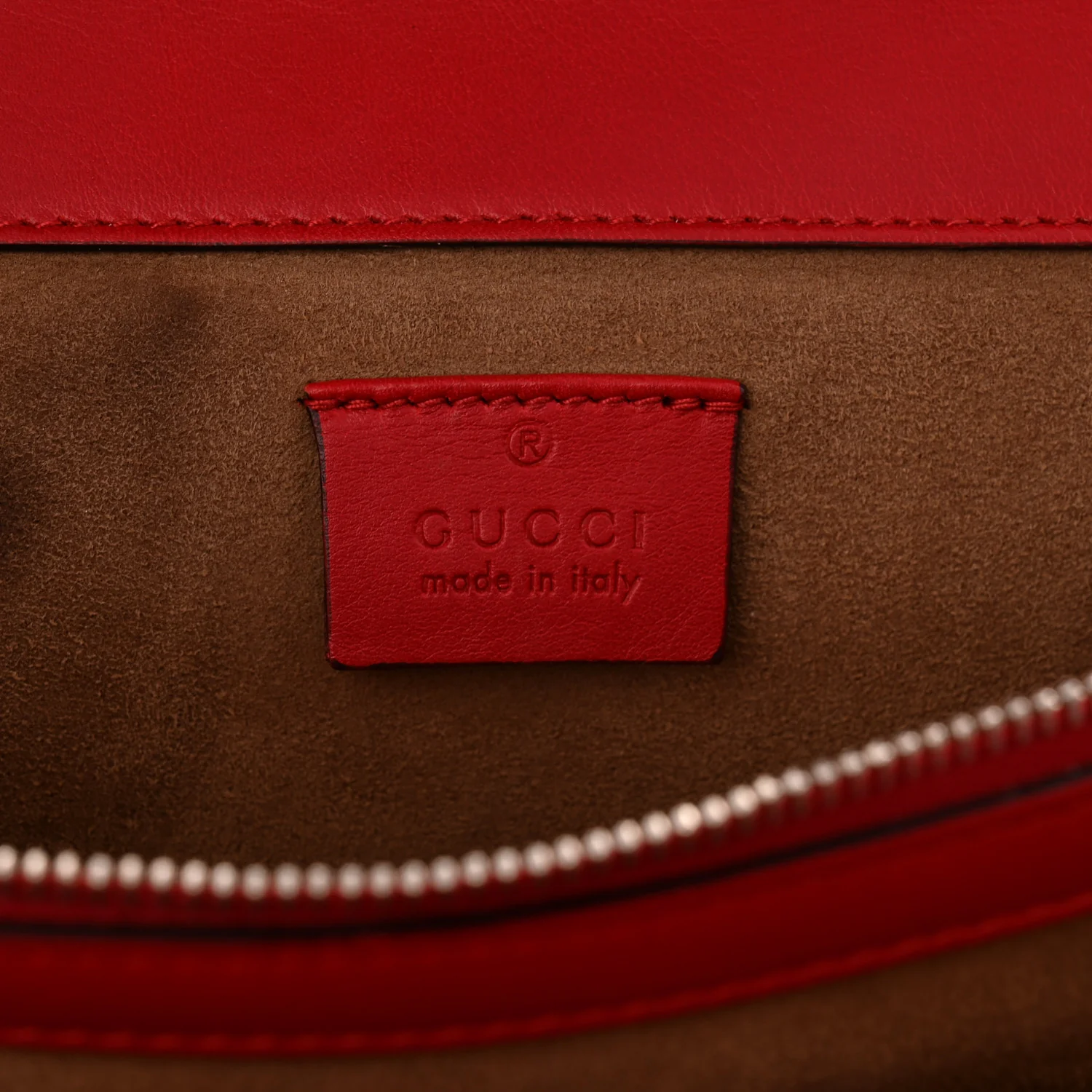 GG Supreme Monogram Arabesque Dionysus Shoulder Bag Hibiscus Red - Image 7