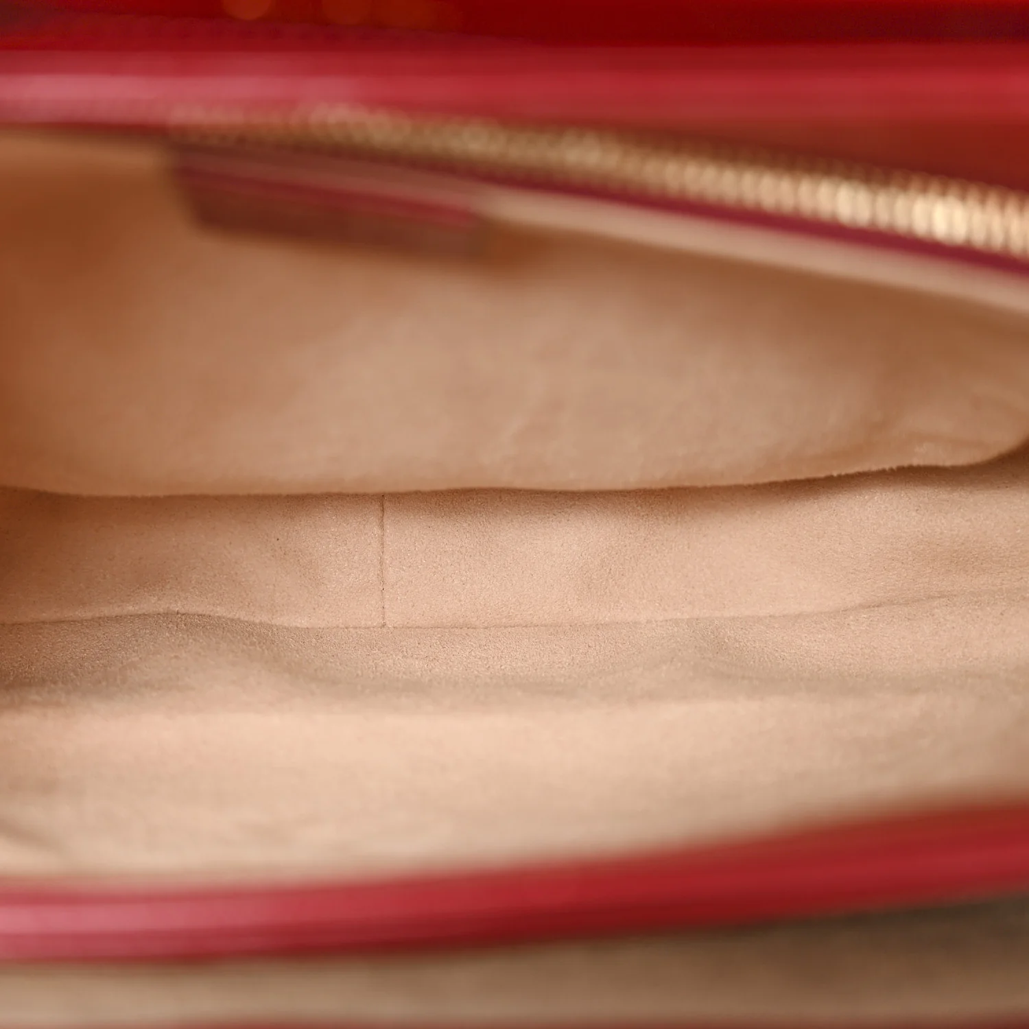 GG Supreme Monogram Azalea Calfskin Horsebit 1955 Shoulder Bag Beige Ebony New Cherry Red - Image 5