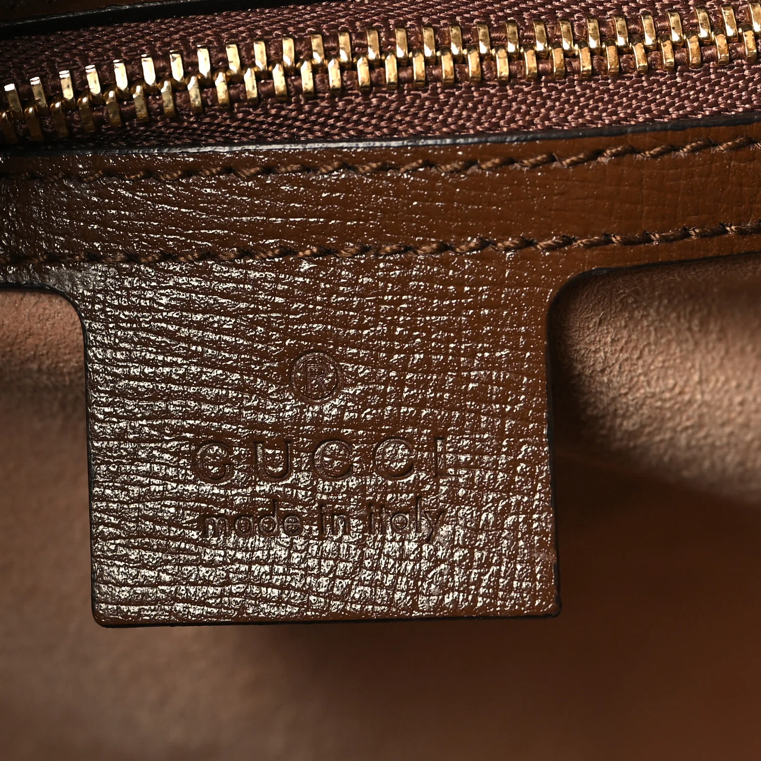 GG Supreme Monogram Azalea Calfskin Web Medium Jackie 1961 Tote Beige Ebony Brown Sugar - Image 6