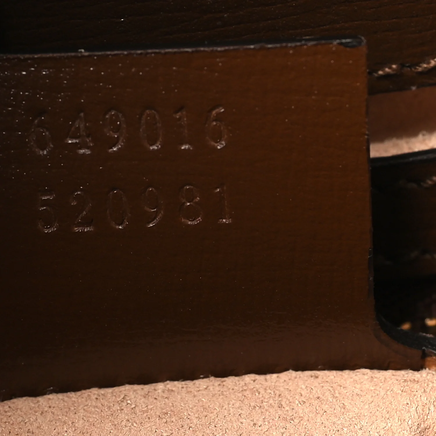GG Supreme Monogram Azalea Calfskin Web Medium Jackie 1961 Tote Beige Ebony Brown Sugar - Image 7