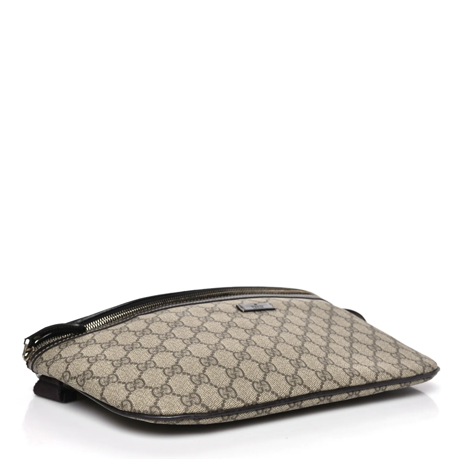 GG Supreme Monogram Belt Bag Dark Brown - Image 4