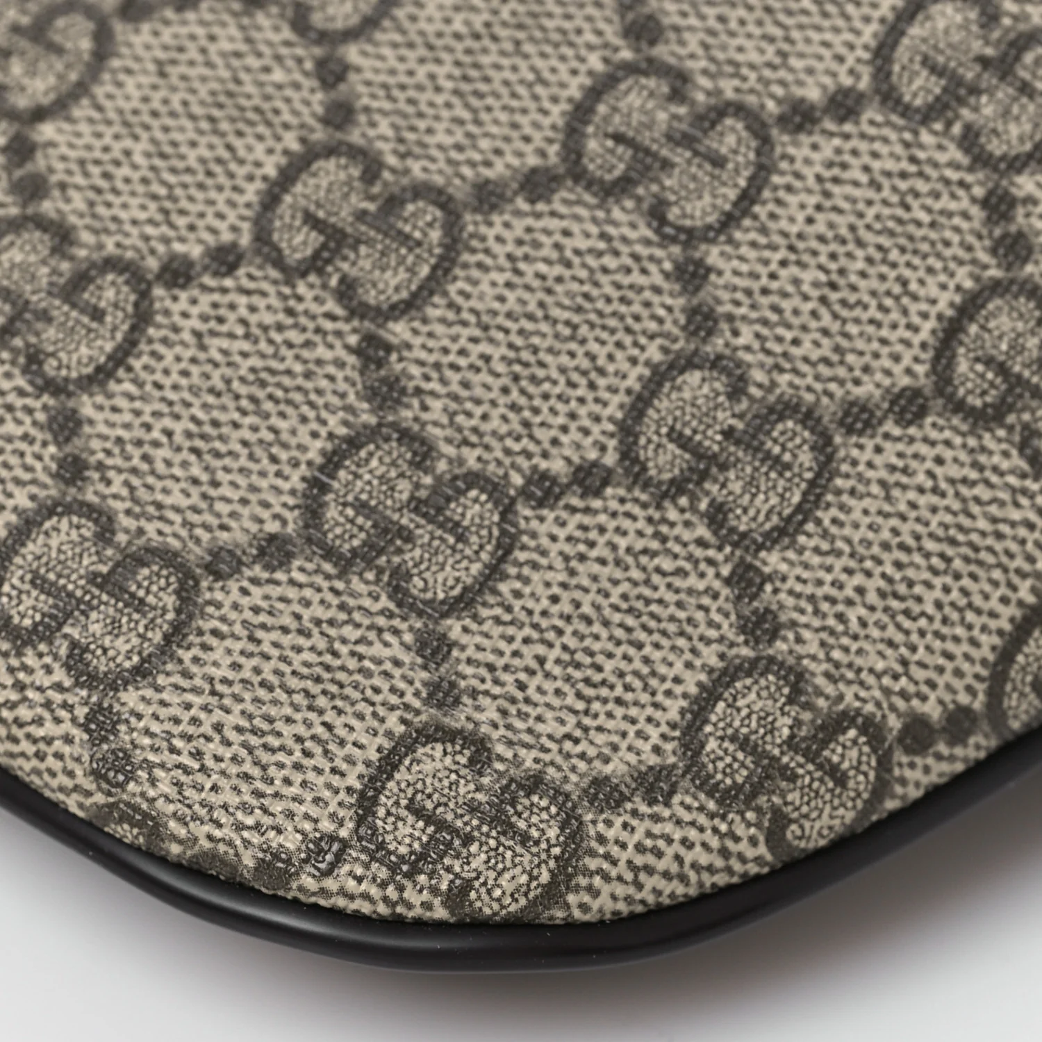 GG Supreme Monogram Belt Bag Dark Brown - Image 10