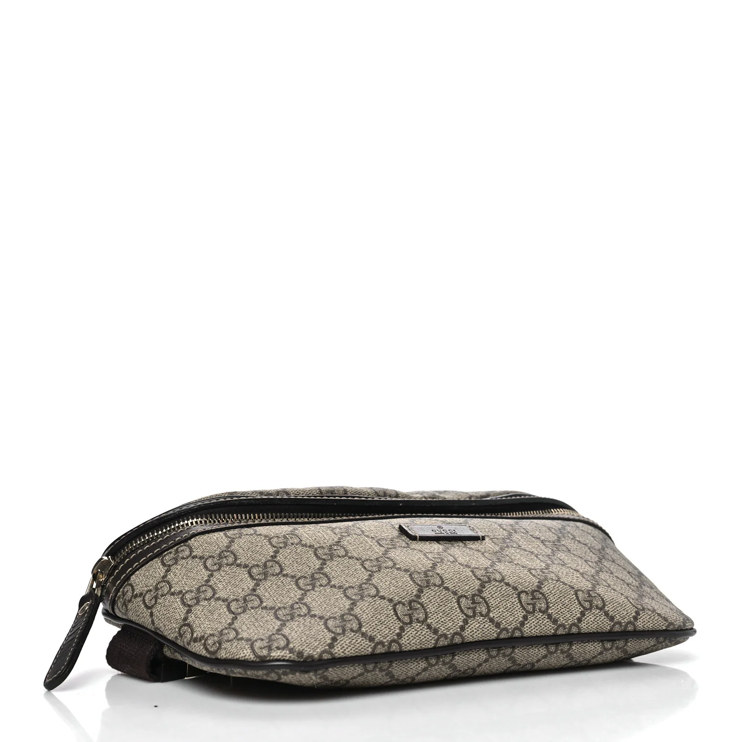 GG Supreme Monogram Belt Bag Dark Brown - Image 4