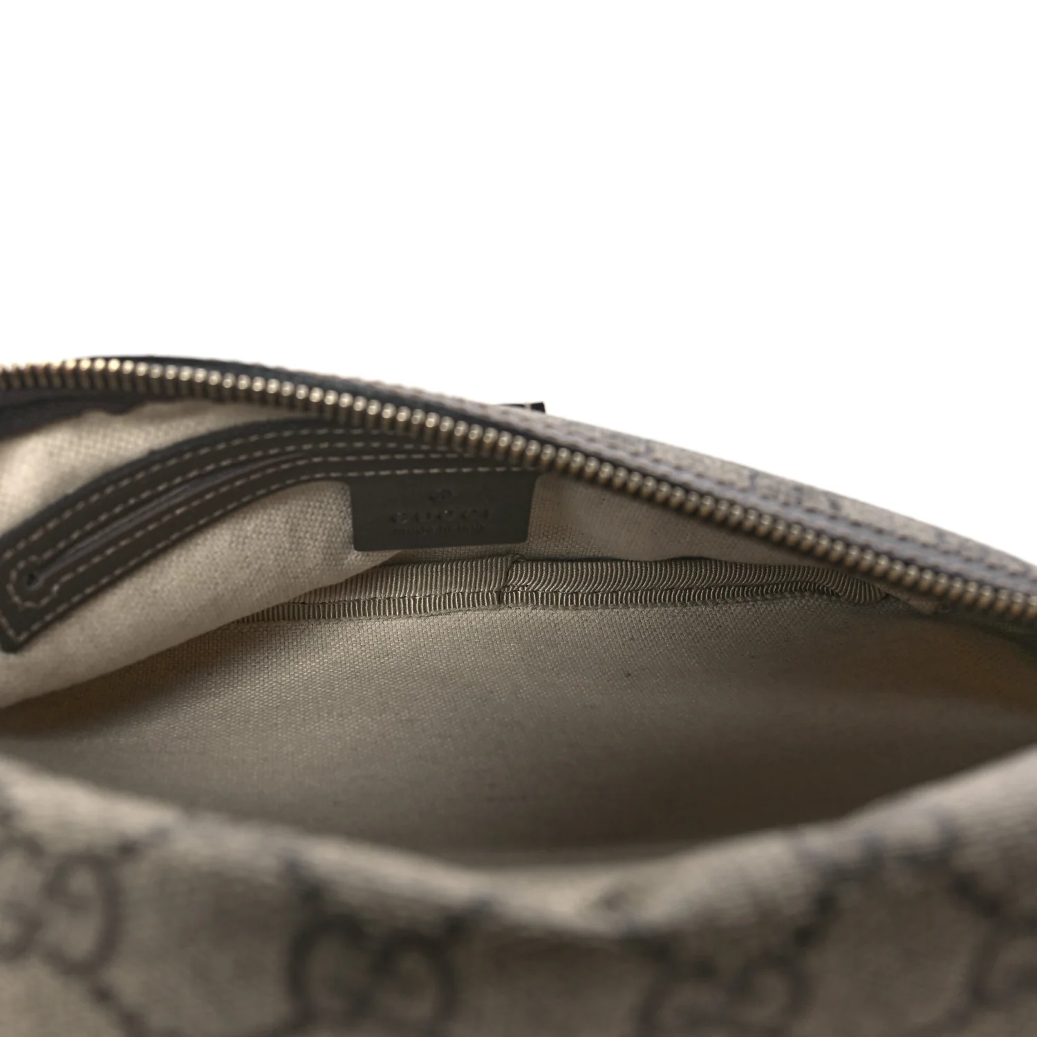 GG Supreme Monogram Belt Bag Dark Brown - Image 5