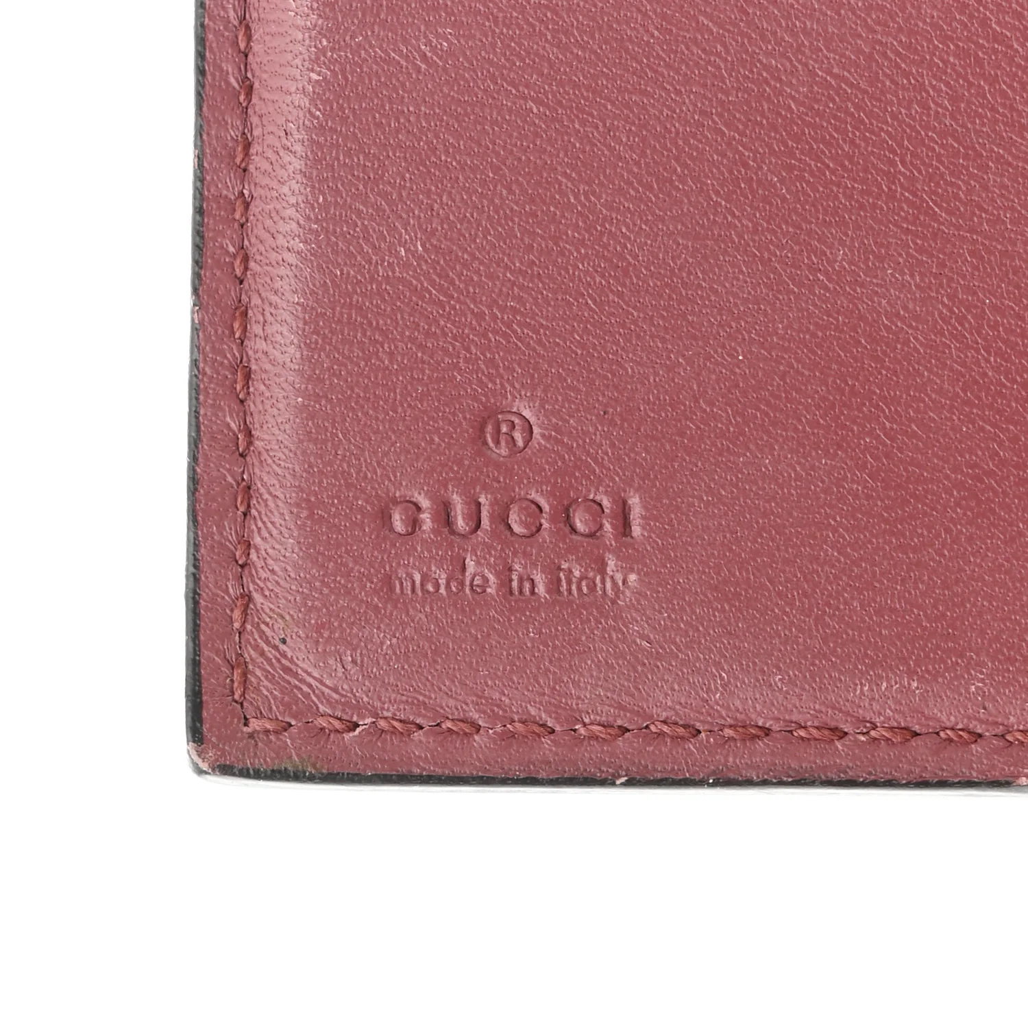 GG Supreme Monogram Blooms French Flap Wallet Beige Multicolor Dry Rose - Image 7