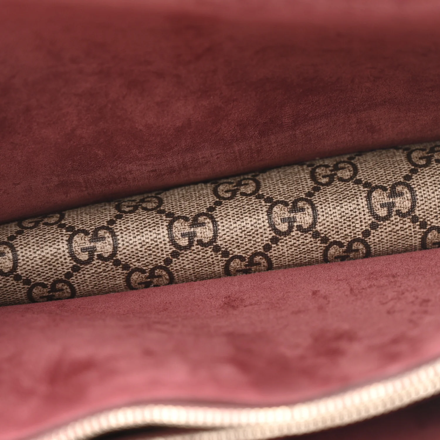 GG Supreme Monogram Blooms Small Dionysus Shoulder Bag Beige Multicolor Dry Rose - Image 5