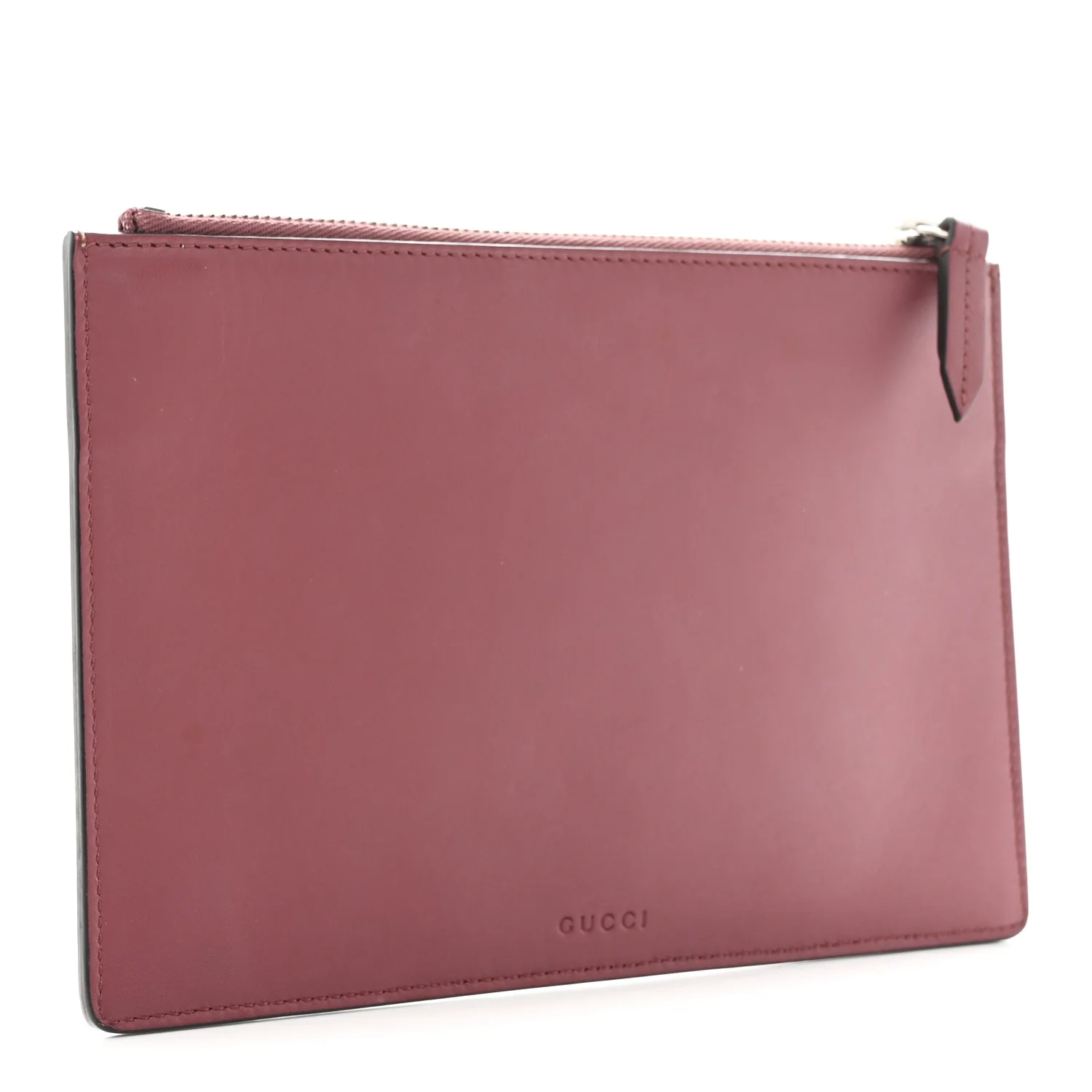 GG Supreme Monogram Blooms Small Zip Pouch Beige Multicolor Dry Rose - Image 3