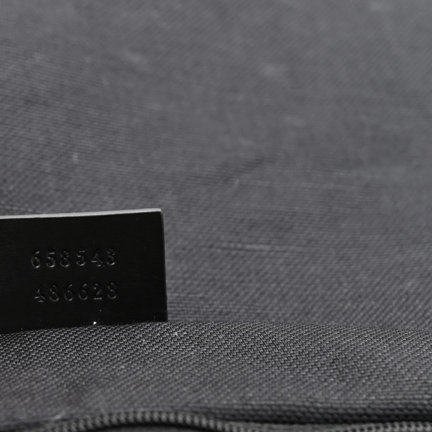 GG Supreme Monogram Briefcase Backpack Black Grey - Image 11
