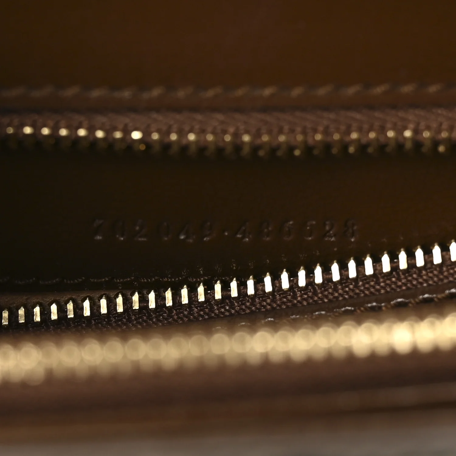 GG Supreme Monogram Calfskin Medium Horsebit 1955 Top Handle Bag Beige Ebony Brown Sugar - Image 7