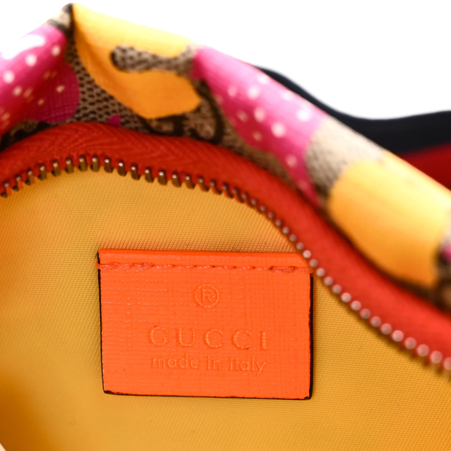 GG Supreme Monogram Childrens Strawberry Print Belt Bag Multicolor - Image 6