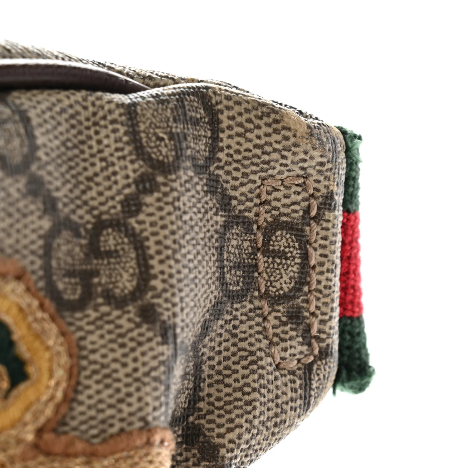 GG Supreme Monogram Courrier Belt Bag Beige New Acero - Image 14