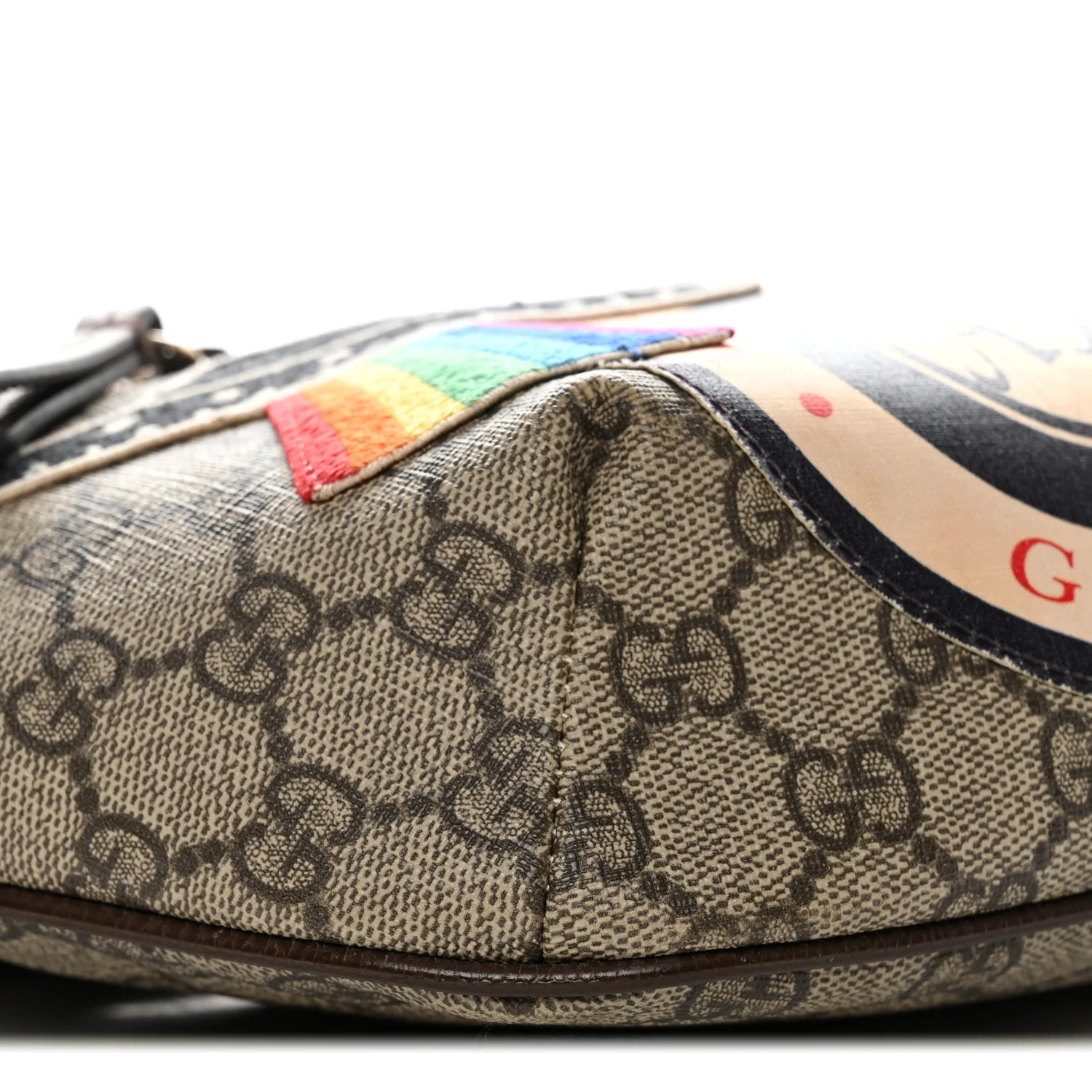 GG Supreme Monogram Courrier Belt Bag Beige New Acero - Image 8