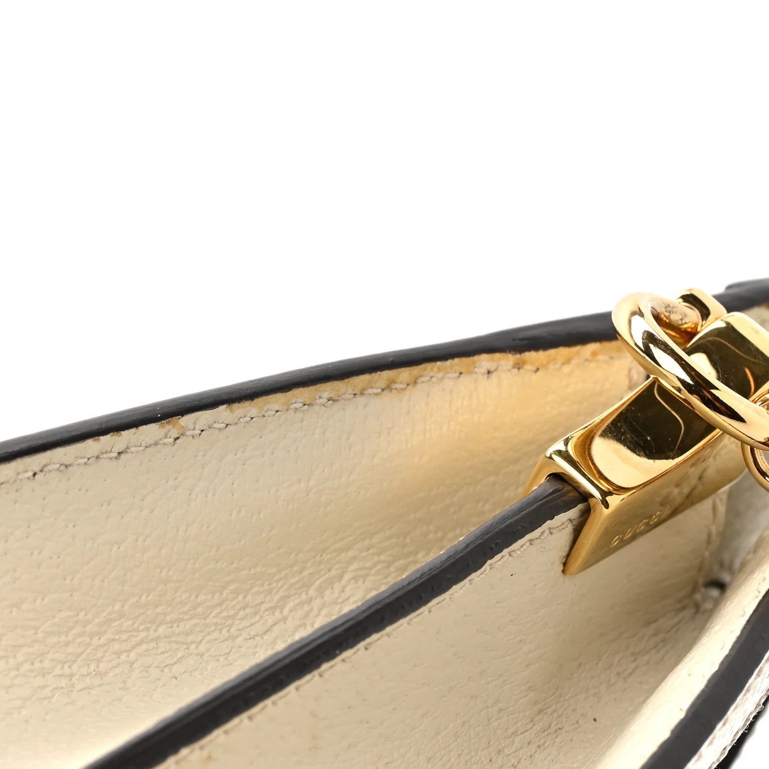 GG Supreme Monogram Flora Web Small Ophidia Chain Shoulder Bag White - Image 15