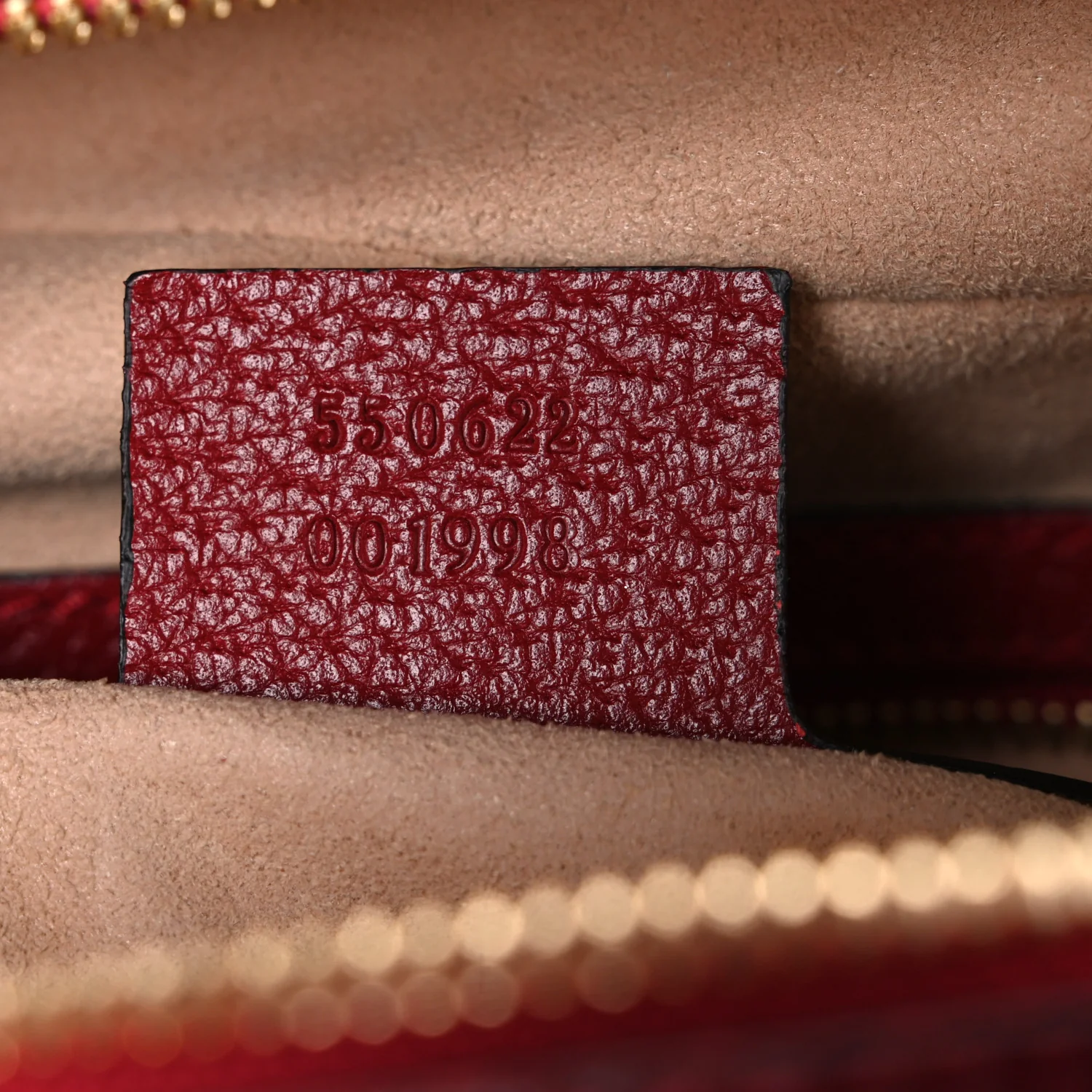 GG Supreme Monogram Flora Web Small Ophidia Top Handle Shoulder Bag Hibiscus Red - Image 7