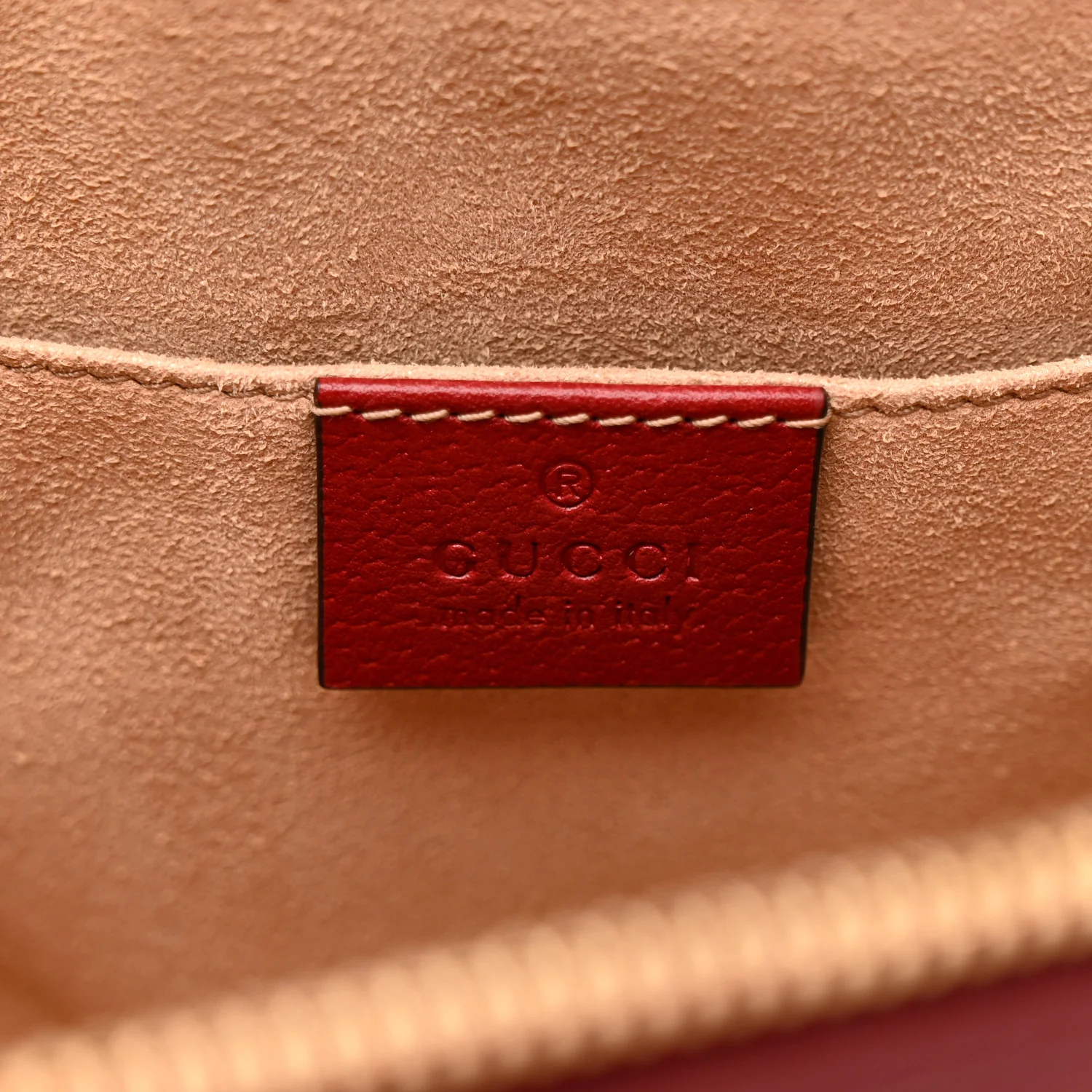 GG Supreme Monogram Flora Web Small Ophidia Tote Bag Red - Image 6
